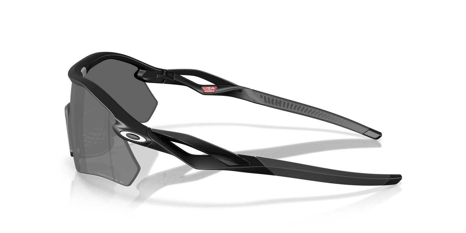 Sonnenbrillen Oakley Radar Plate OO 9495D (949501) farbe nero opaco form rechteckig gläser prizm black polarized