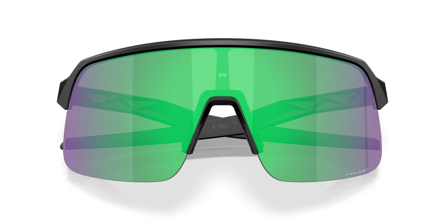 Sonnenbrillen Oakley Sutro Lite S OO 9496 (949604) farbe nero opaco form rechteckig gläser prizm jade