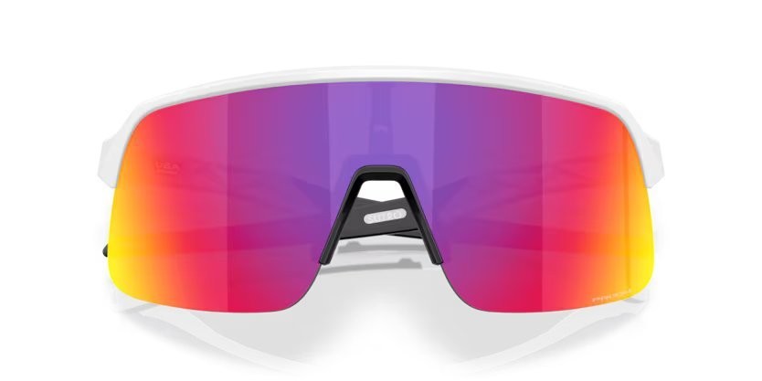 Occhiali da sole Oakley Sutro Lite S OO 9496 (949606) colore bianco opaco forma rettangolare lenti prizm road