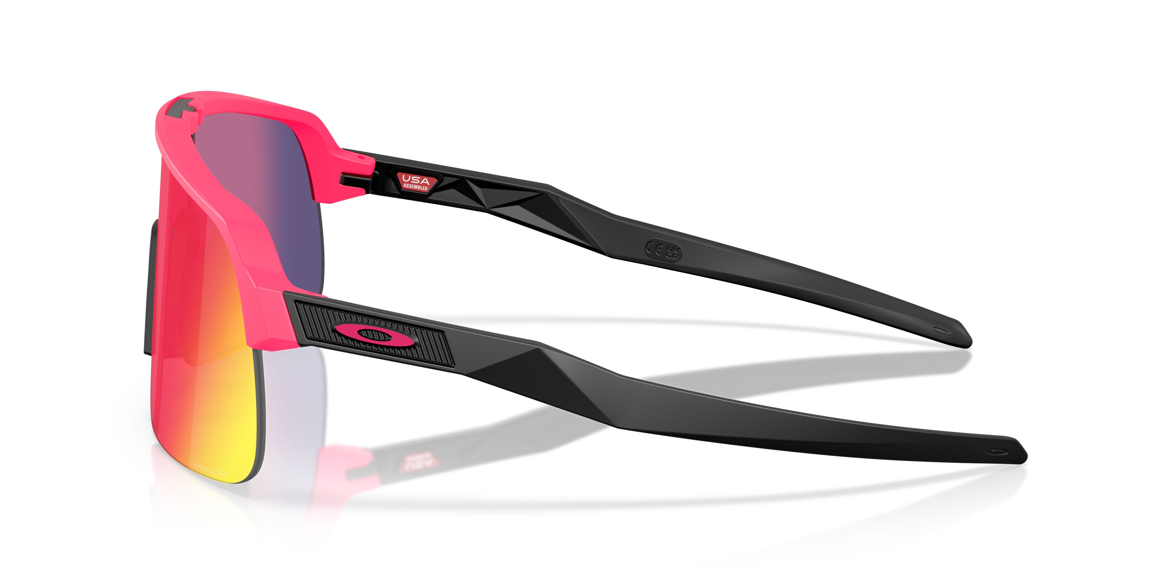 Sonnenbrillen Oakley Sutro Lite S OO 9496 (949614) farbe rosa form rechteckig gläser prizm road