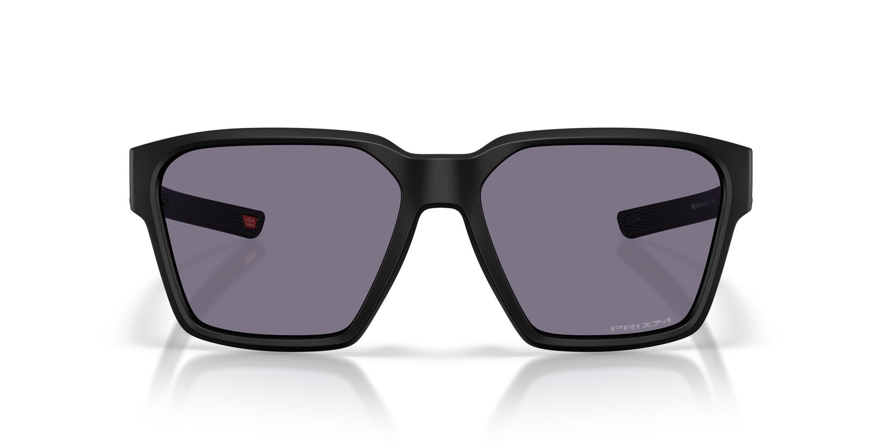 Sonnenbrillen Oakley Briza OO 9497 (949701) farbe nero opaco form quadratisch gläser prizm grey