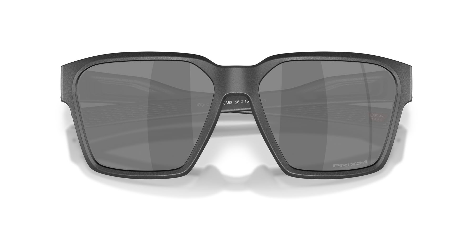 Occhiali da sole Oakley Briza OO 9497 (949703) colore acciaio forma quadrato lenti prizm black