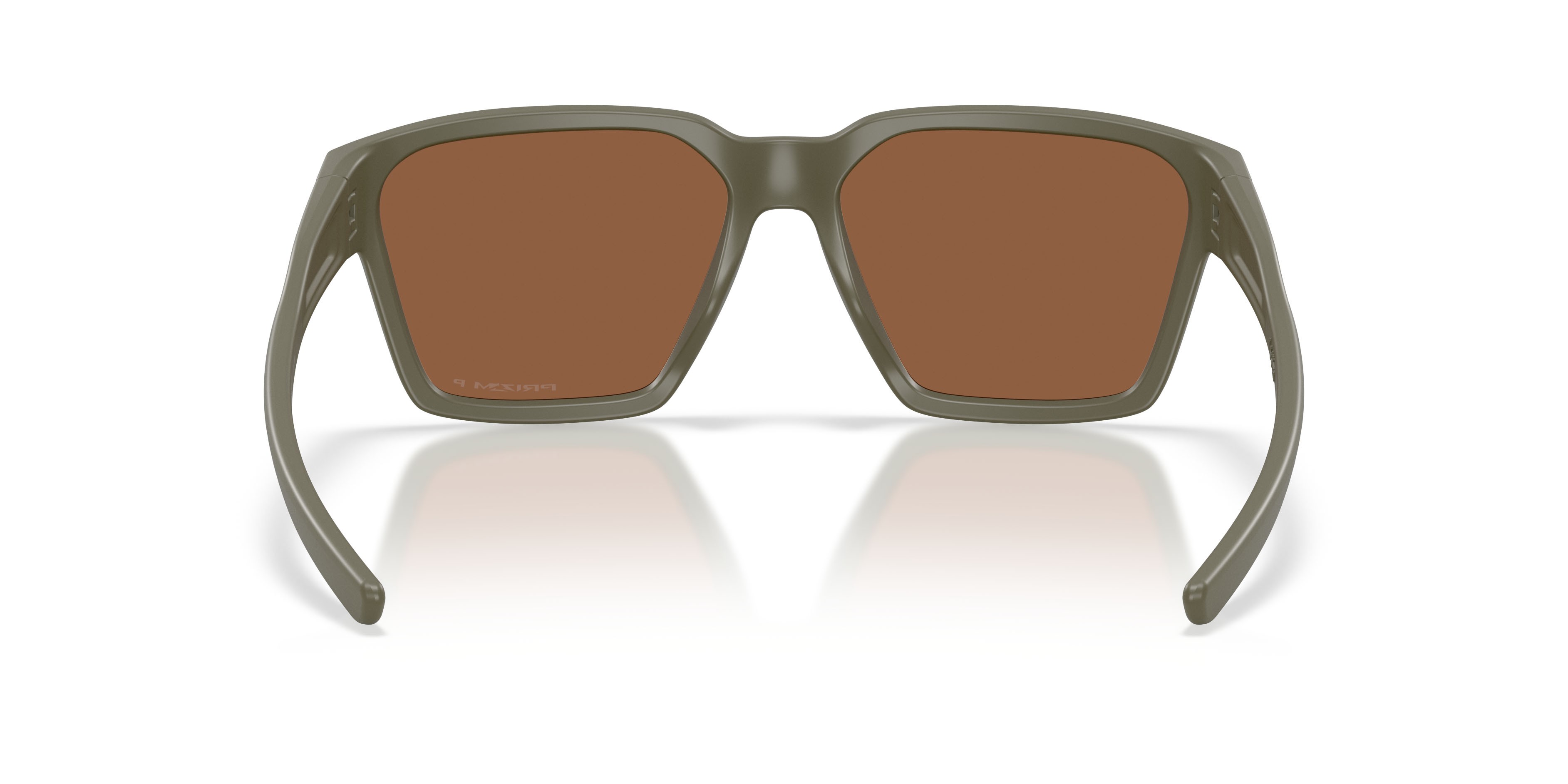 Sonnenbrillen Oakley Briza OO 9497 (949709) farbe verde muschio opaco form quadratisch gläser prizm tungsten polarized