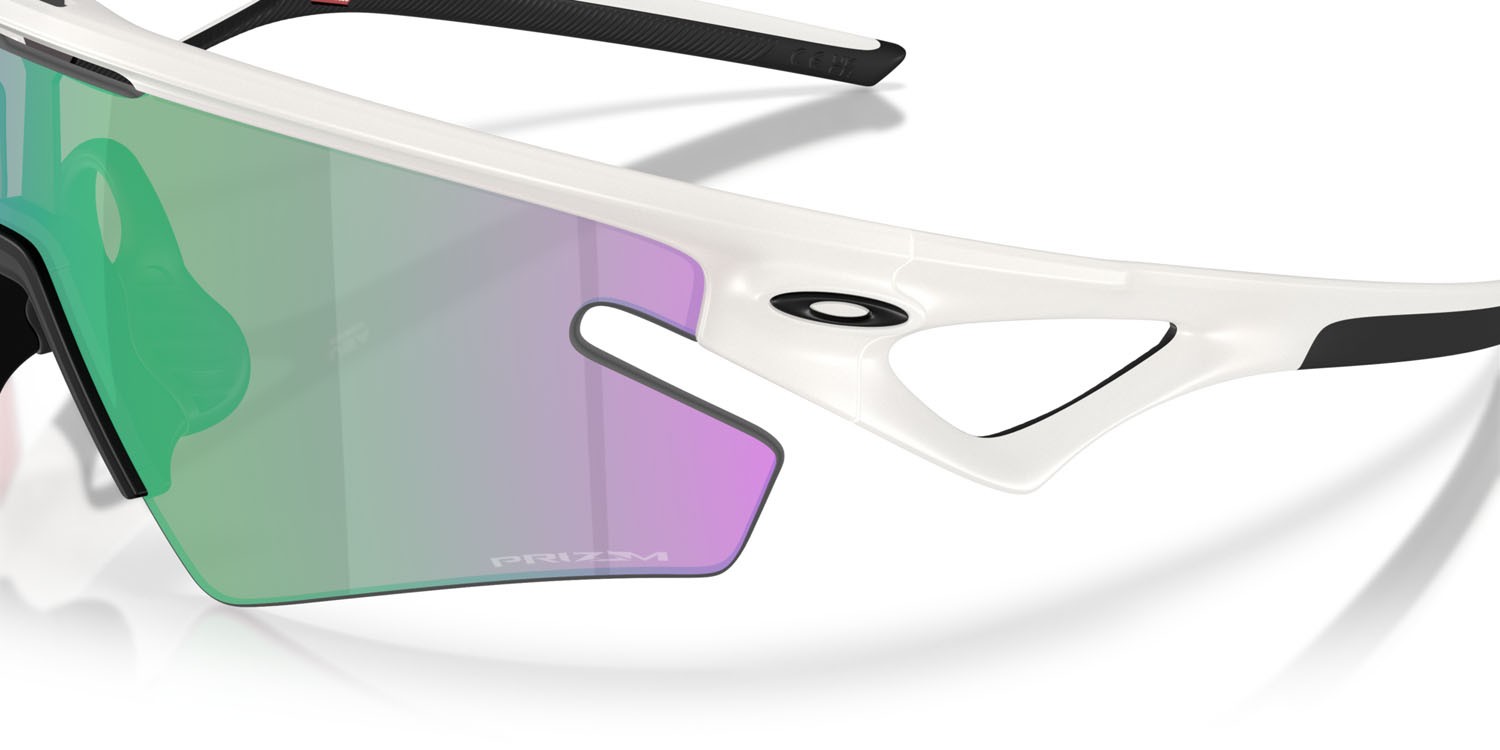 Sonnenbrillen Oakley Sphaera Slash OO 9499 (949904) farbe vapore opaco form rechteckig gläser prizm road jade