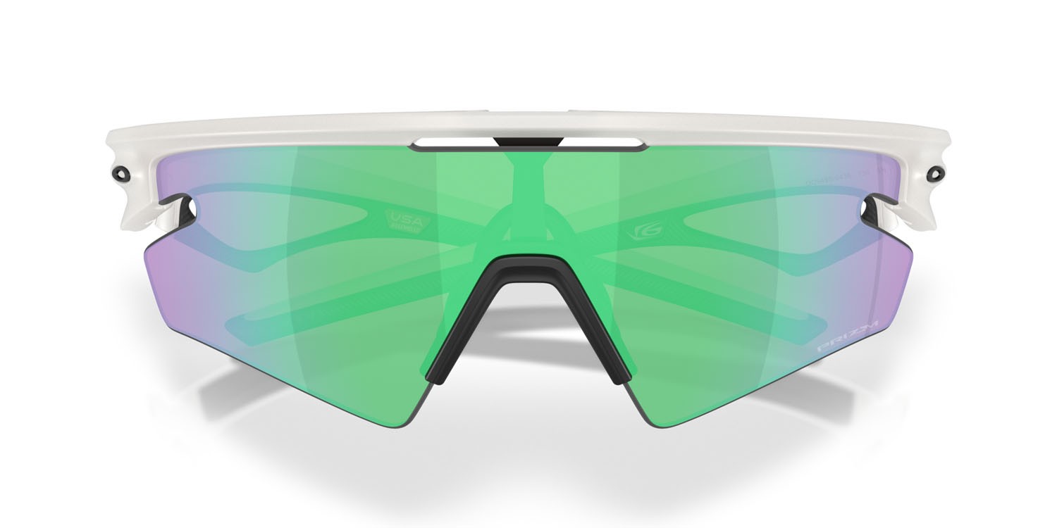 Sonnenbrillen Oakley Sphaera Slash OO 9499 (949904) farbe vapore opaco form rechteckig gläser prizm road jade