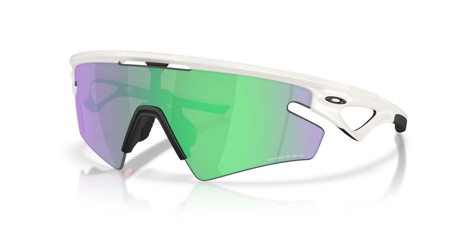 Sonnenbrillen Oakley Sphaera Slash OO 9499 (949904) farbe vapore opaco form rechteckig gläser prizm road jade