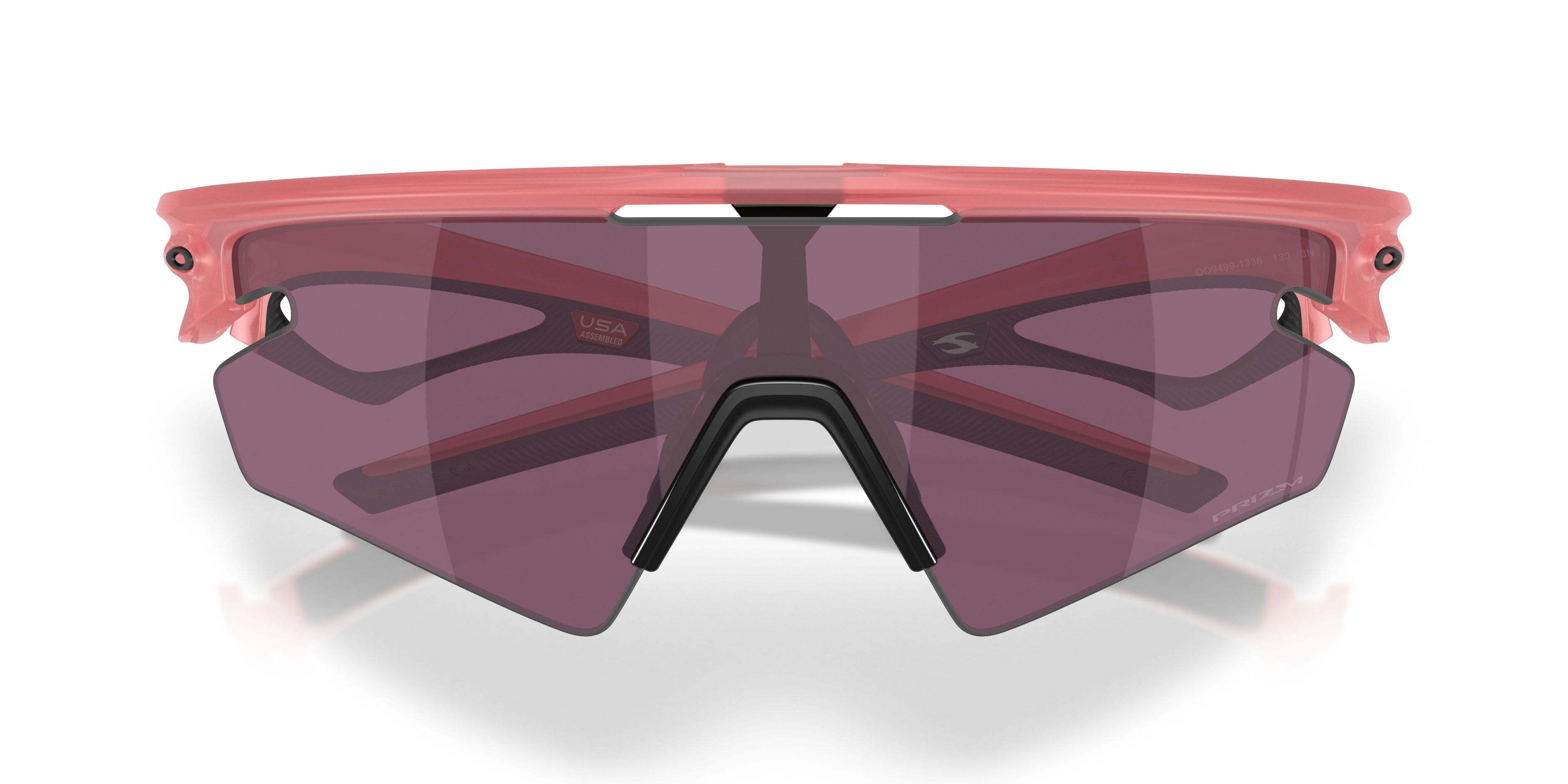 Sonnenbrillen Oakley Sphaera Slash Velocity Collection OO 9499 (949913) farbe paloma trasparente form rechteckig gläser prizm road black