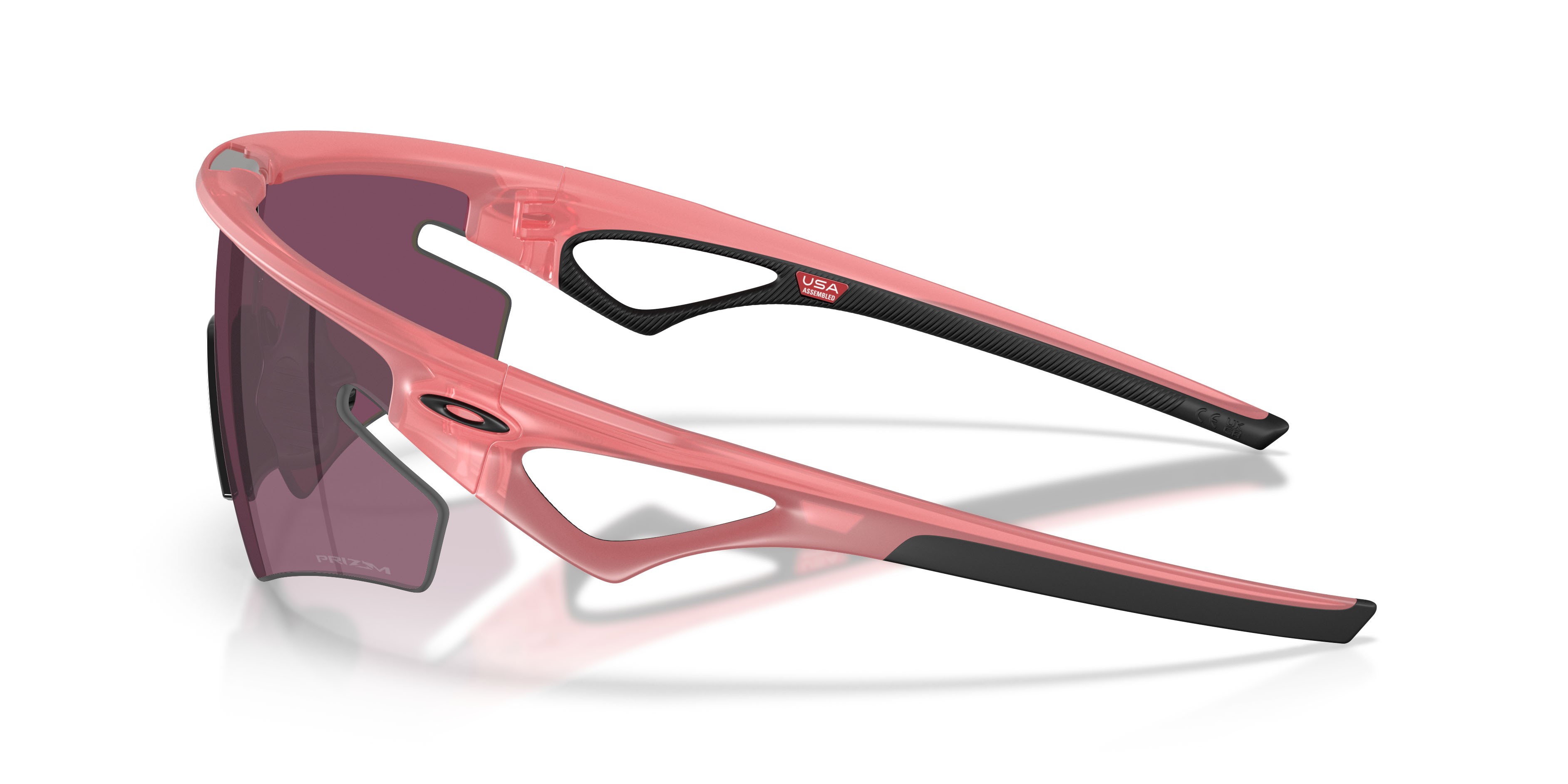 Sonnenbrillen Oakley Sphaera Slash Velocity Collection OO 9499 (949913) farbe paloma trasparente form rechteckig gläser prizm road black