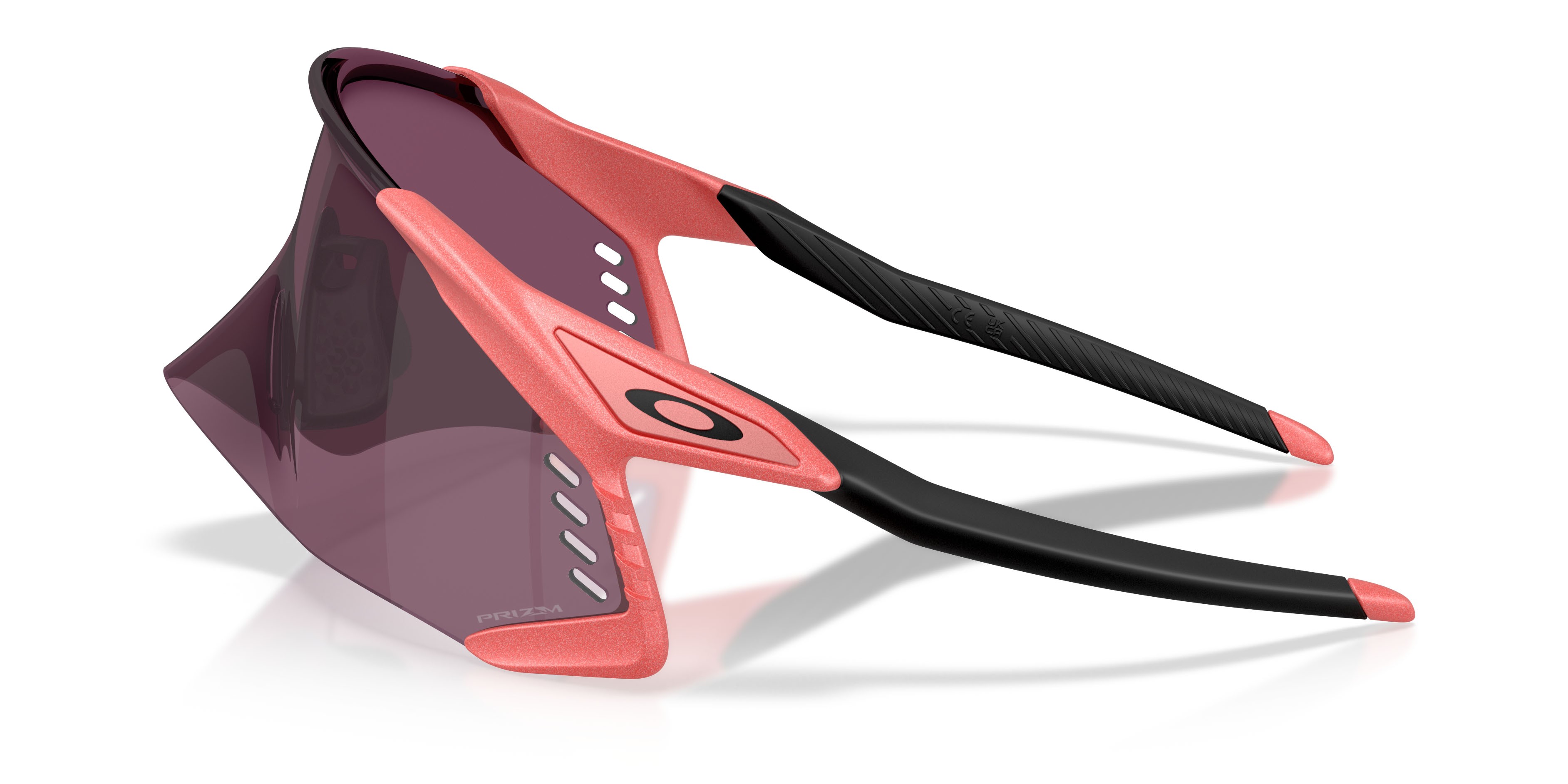 Sonnenbrillen Oakley Velo Kato OO 9501 (950110) farbe paloma metallizzato tenue form rechteckig gläser prizm road black