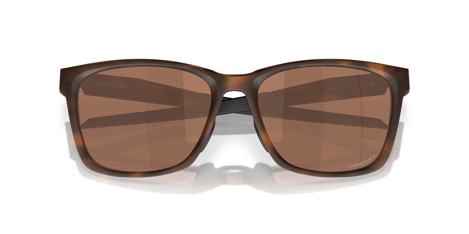 Sonnenbrillen Oakley Paracord OO 9506D (950603) farbe marrone opaco tartarugato form quadratisch gläser prizm tungsten
