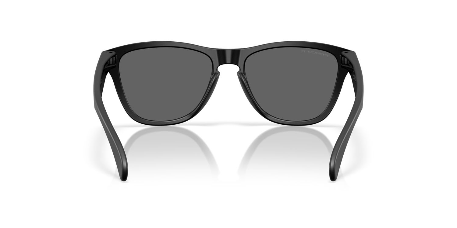 Sonnenbrillen Oakley Frogskins S OO 9508 (950806) farbe nero opaco form rund gläser prizm black polarized