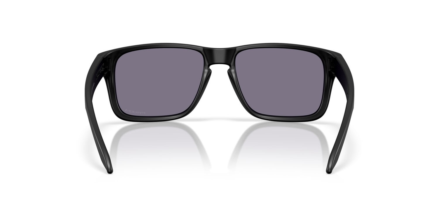 Sonnenbrillen Oakley Holbrook S OO 9509 (950902) farbe nero opaco form quadratisch gläser prizm grey