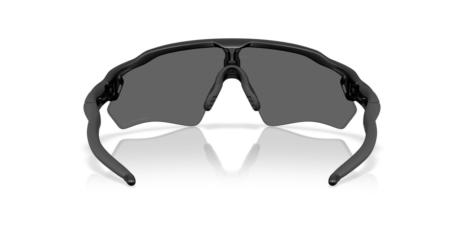 Occhiali da sole Oakley Radar EV S Path OO 9510 (951005) colore nero opaco forma rettangolare lenti prizm black polarized