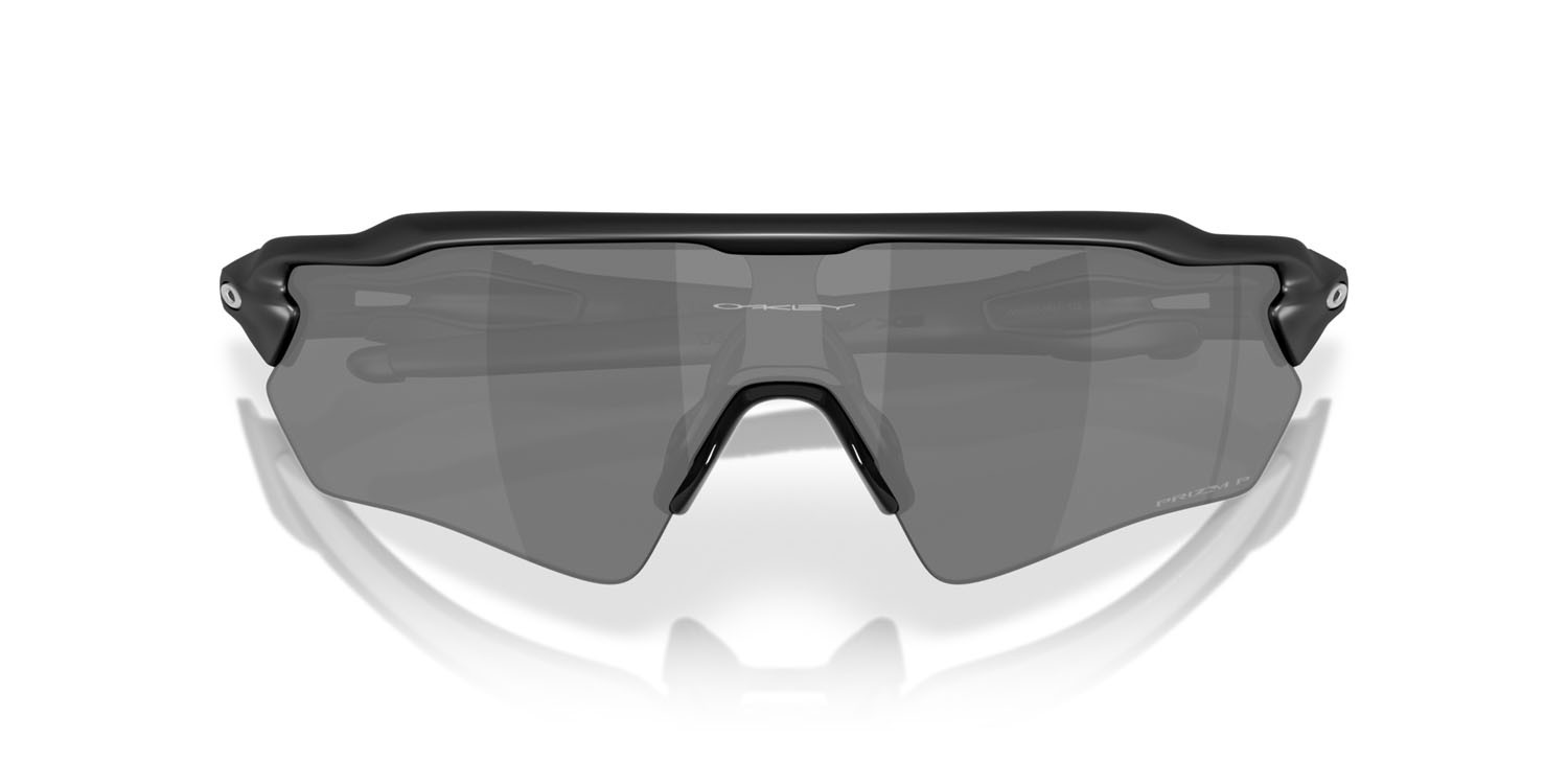 Occhiali da sole Oakley Radar EV S Path OO 9510 (951005) colore nero opaco forma rettangolare lenti prizm black polarized