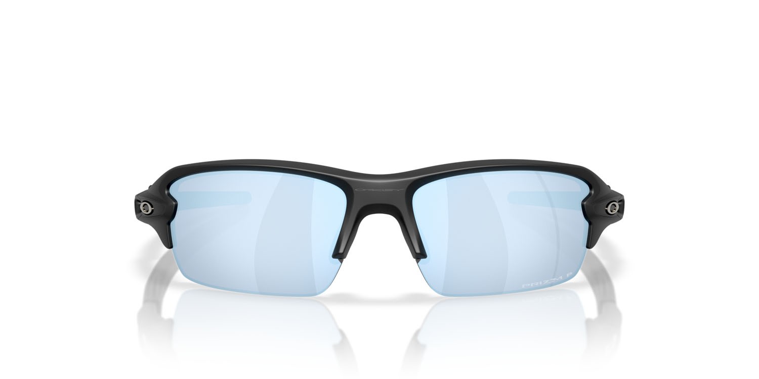 Sonnenbrillen Oakley Flak 2.0 S OO 9511 (951105) farbe nero opaco form rechteckig gläser prizm deep water polarized