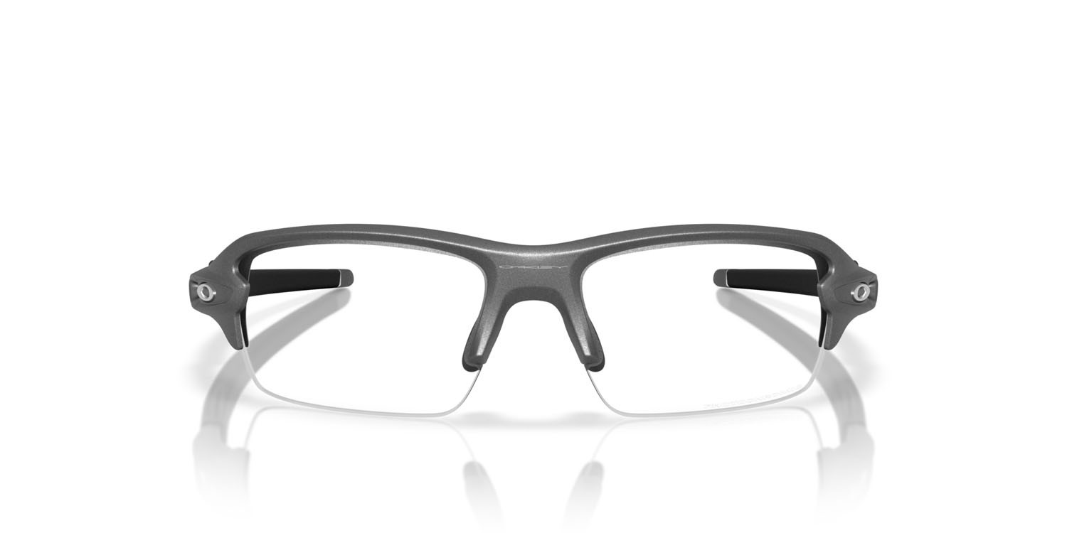 Sonnenbrillen Oakley Flak 2.0 S OO 9511 (951107) farbe acciaio form rechteckig gläser clear to black iridium photochromic