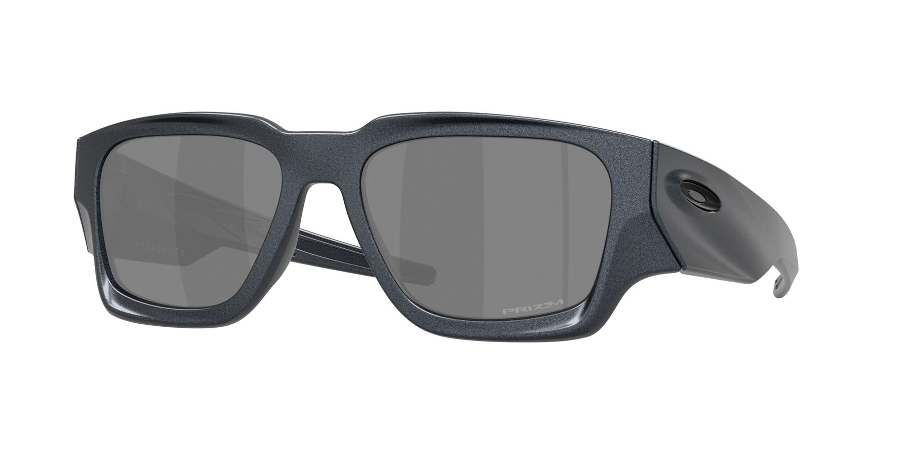 Sonnenbrillen Oakley Instagator OO 9514 (951403) farbe acciaio blu form rechteckig gläser prizm black
