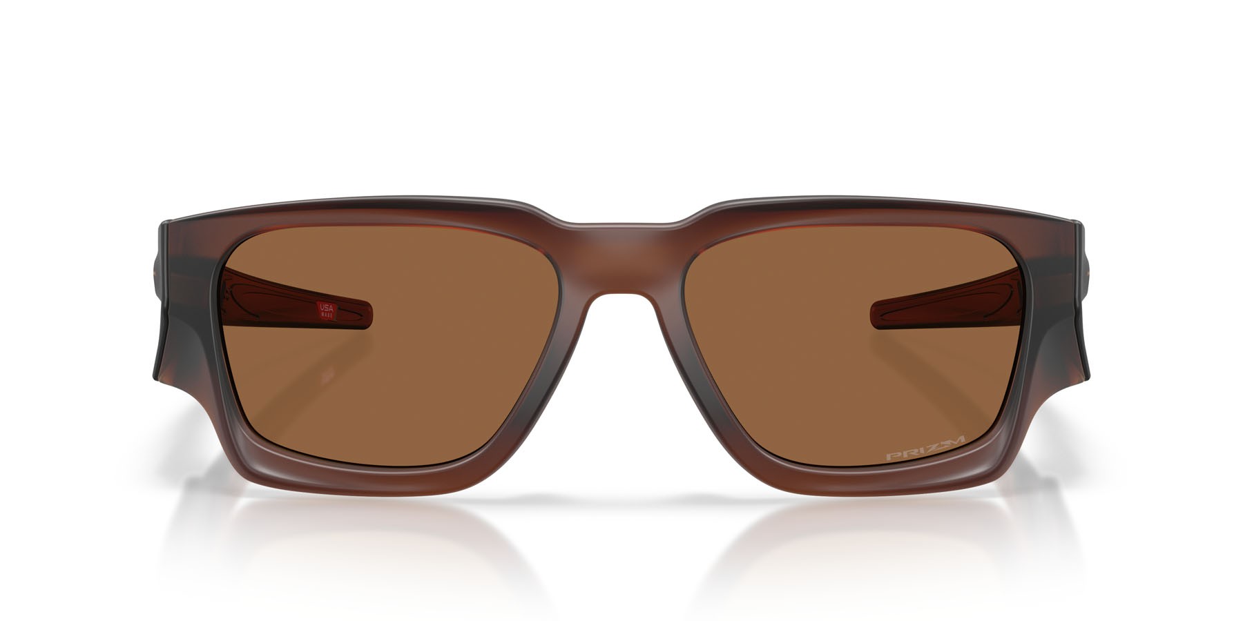 Sonnenbrillen Oakley Instagator OO 9514 (951407) farbe rootbeer opaco form rechteckig gläser prizm bronze