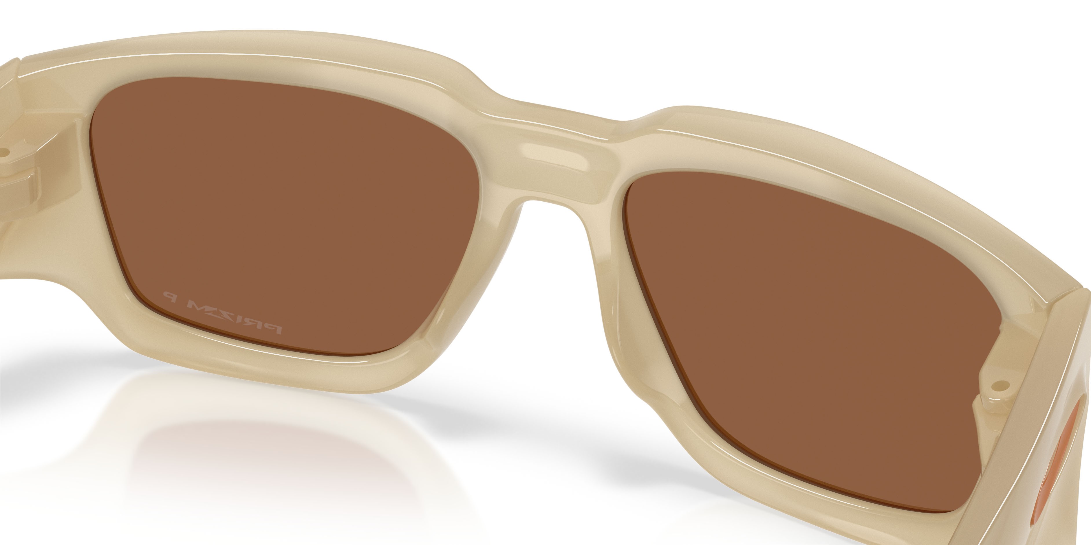 Occhiali da sole Oakley Instagator OO 9514 (951409) colore tempesta di sabbia forma rettangolare lenti prizm tungsten polarized