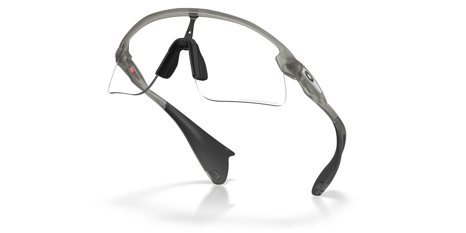 Sonnenbrillen Oakley Stunt Devil S OO 9518 (951808) farbe grey ink opaco form rechteckig gläser clear to black iridium photochromic