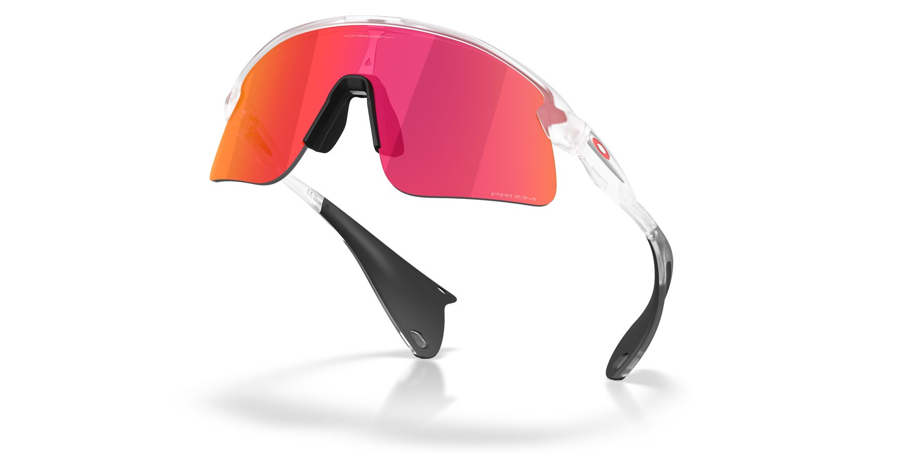 Sonnenbrillen Oakley Stunt Devil S OO 9518 (951810) farbe trasparente opaco form rechteckig gläser prizm field