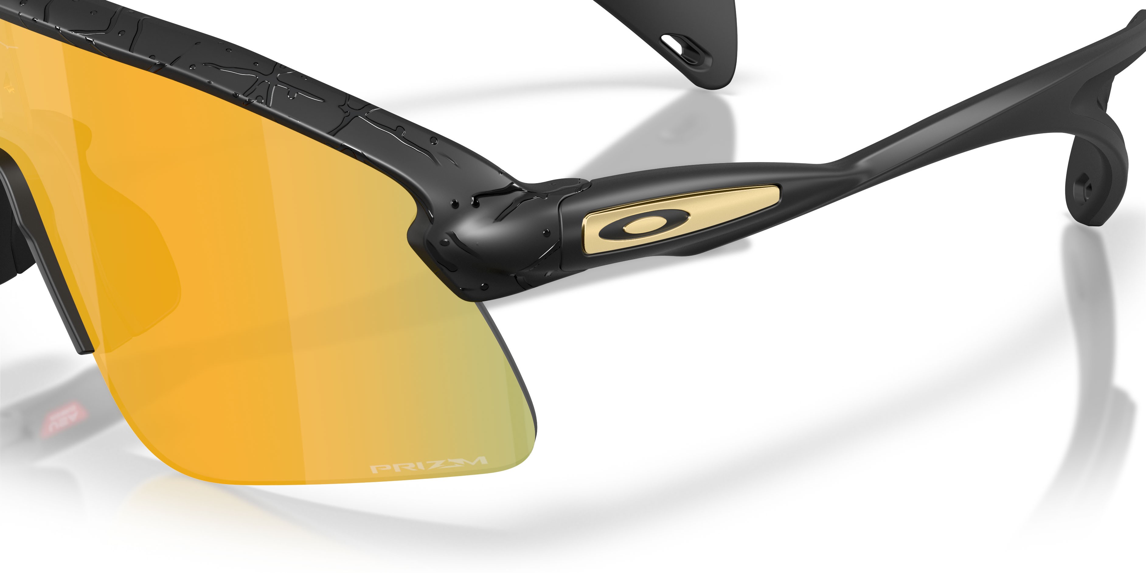 Sonnenbrillen Oakley Stunt Devil S OO 9518 (951813) farbe matte black splatter form rechteckig gläser prizm 24k