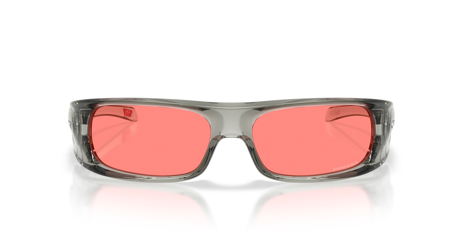 Sonnenbrillen Oakley Highland OO 9522 (952203) farbe grey ink form rechteckig gläser prizm peach