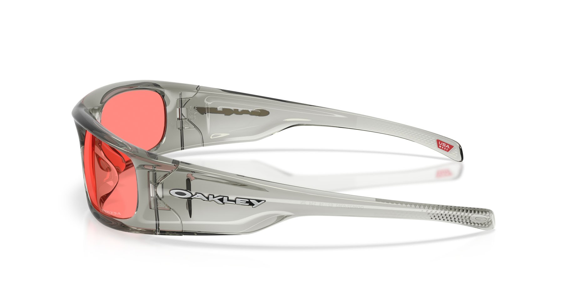 Sonnenbrillen Oakley Highland OO 9522 (952203) farbe grey ink form rechteckig gläser prizm peach