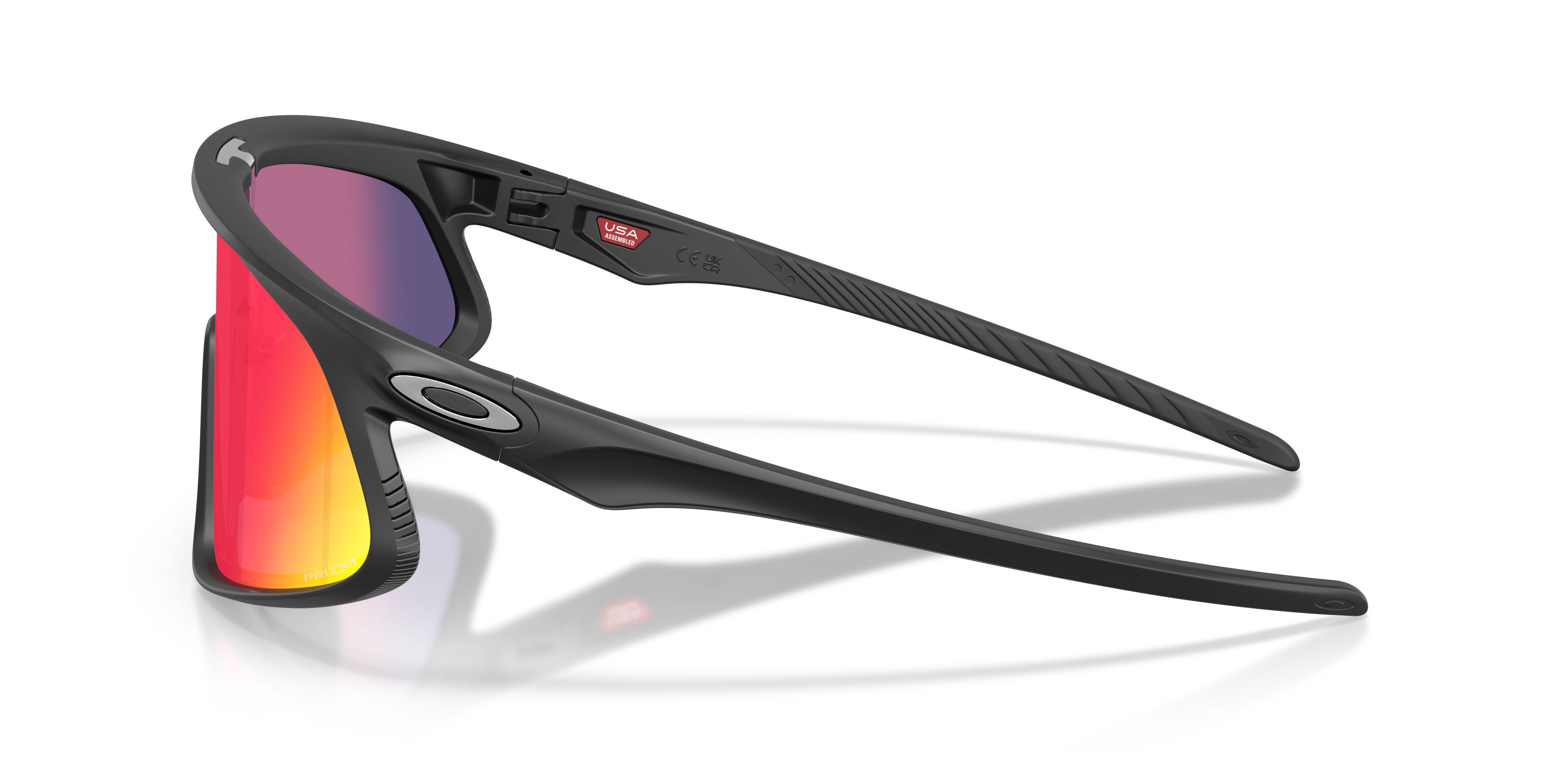 Sonnenbrillen Oakley Rslv 141 OO 9524D (952401) farbe nero opaco form rechteckig gläser prizm road