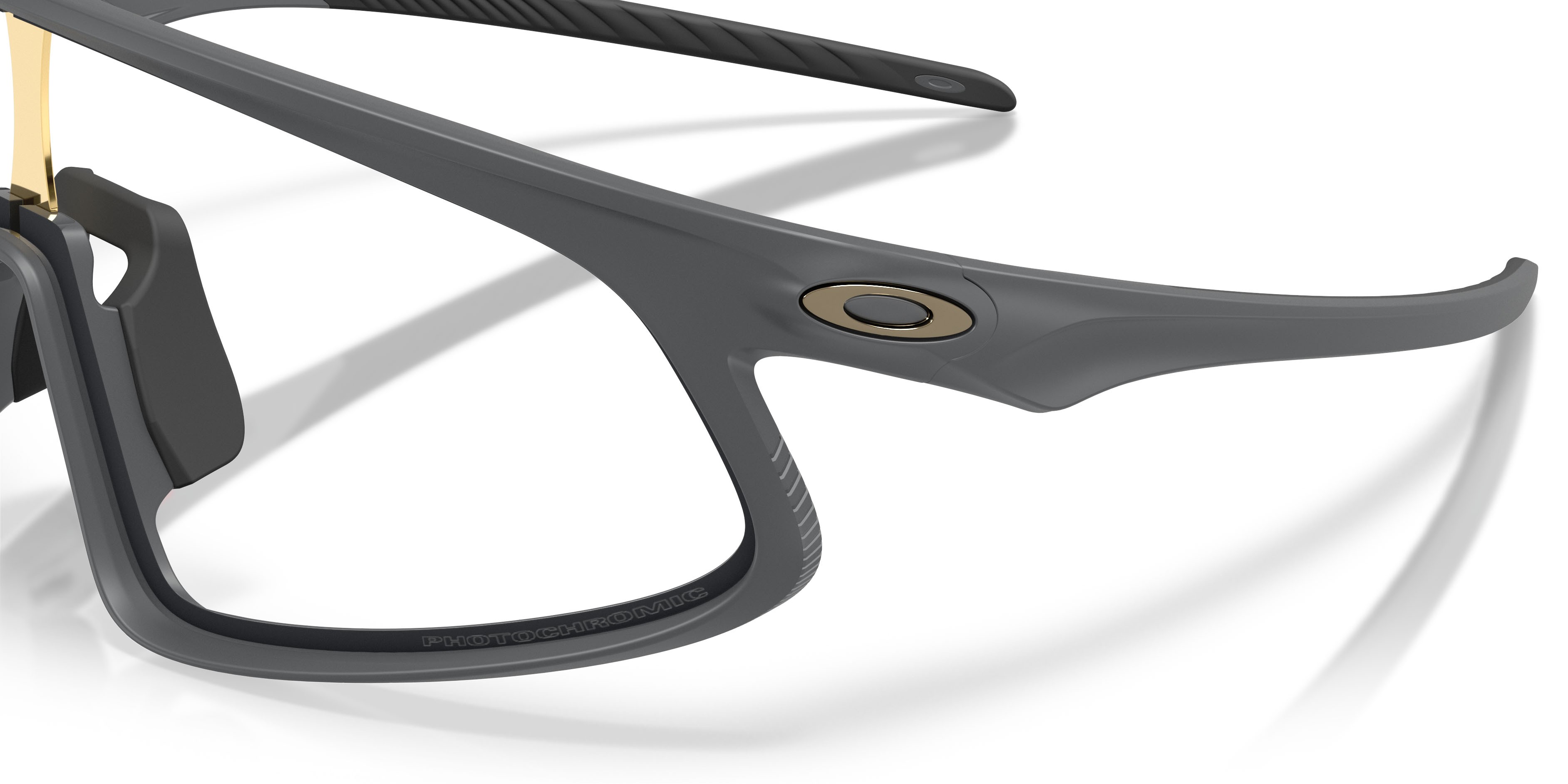 Sonnenbrillen Oakley Rslv 141 OO 9524D (952406) farbe carbonio opaco form rechteckig gläser clear to black iridium photochromic
