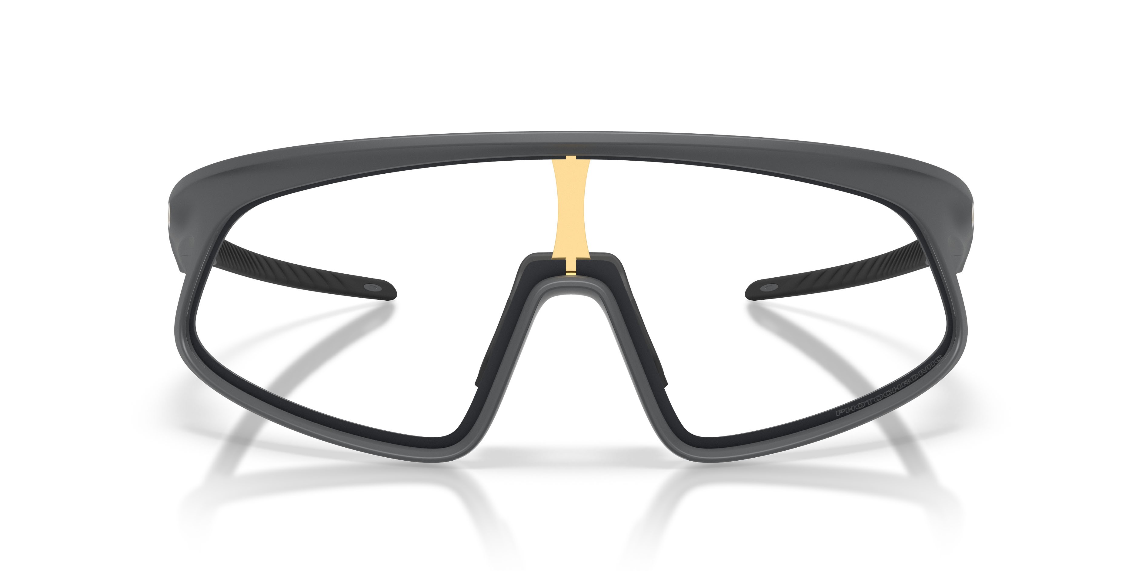 Sonnenbrillen Oakley Rslv 141 OO 9524D (952406) farbe carbonio opaco form rechteckig gläser clear to black iridium photochromic