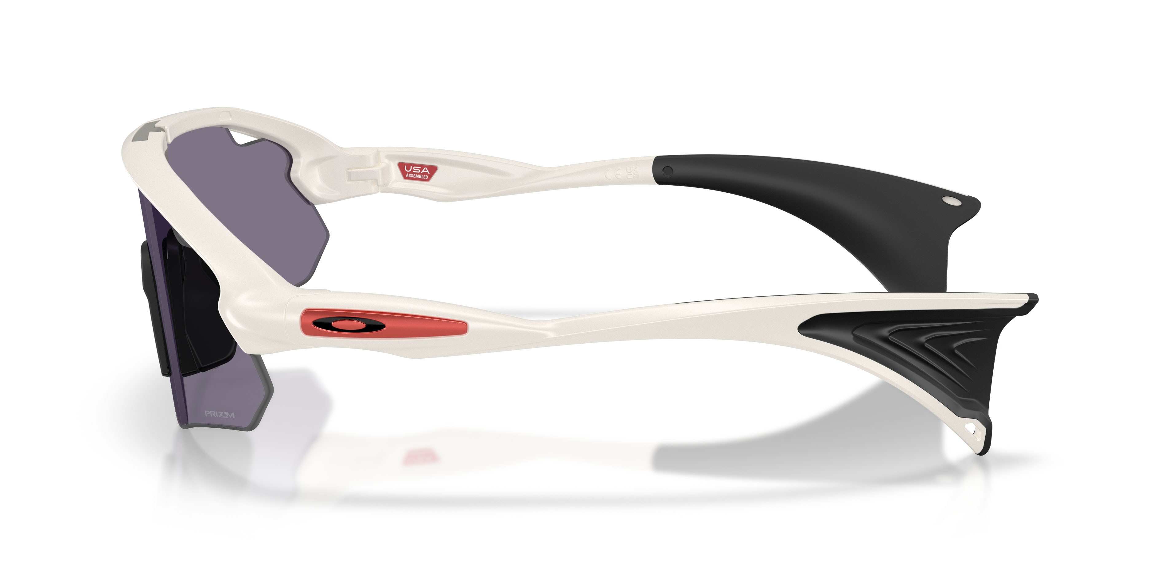 Sonnenbrillen Oakley Stunt Devil A OO 9525 (952505) farbe mist opaco form rechteckig gläser prizm grey
