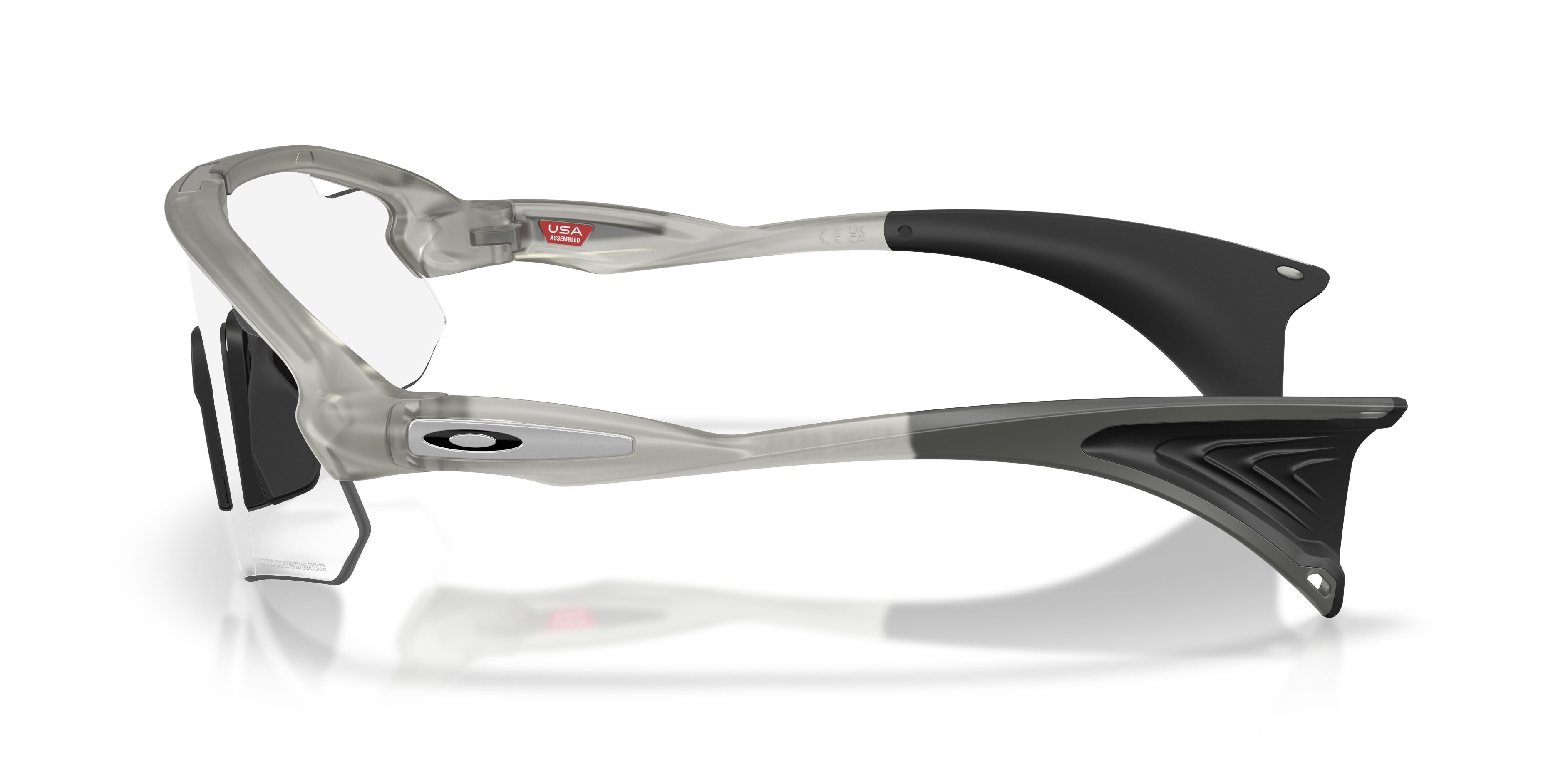 Sunglasses Oakley Stunt Devil A OO 9525 (952506) color grey ink opaco shape rectangle lenses clear to black iridium photochromic
