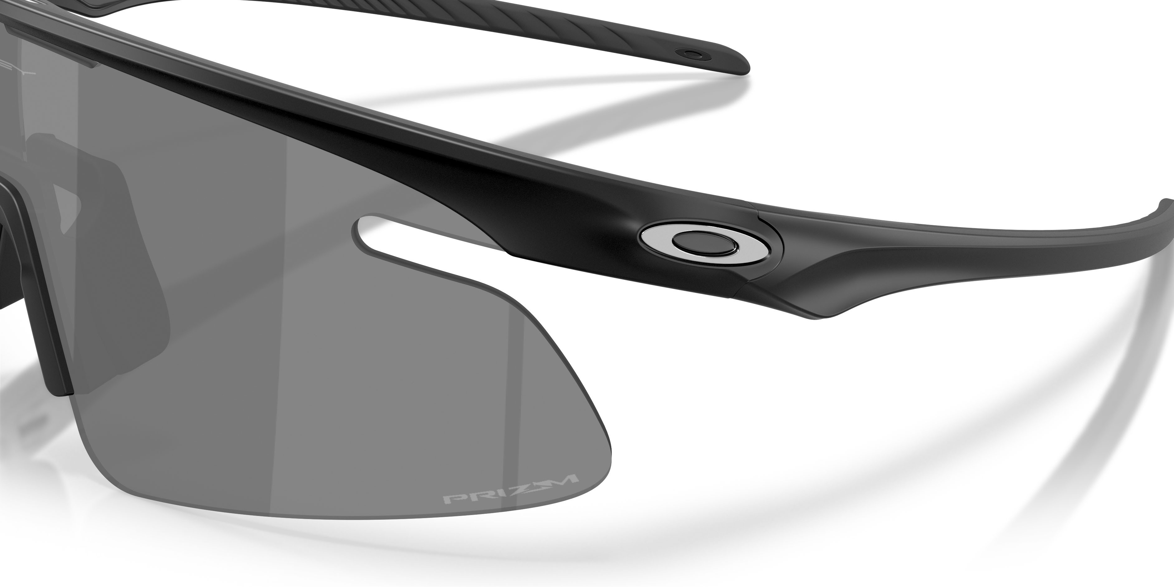 Sonnenbrillen Oakley Rslv Lite OO 9527D (952701) farbe nero opaco form rechteckig gläser prizm black