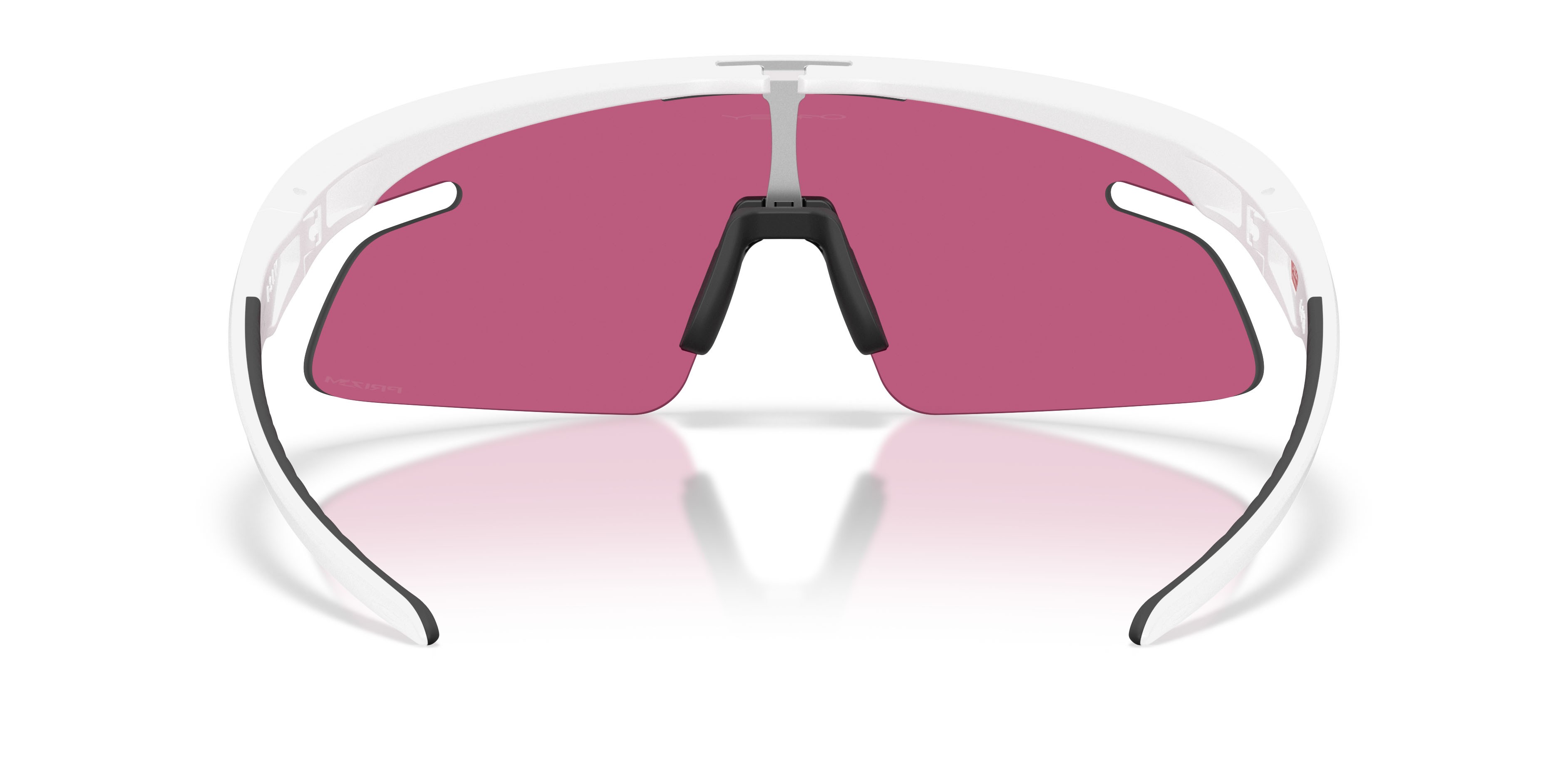 Sonnenbrillen Oakley Rslv Lite OO 9527D (952705) farbe bianco opaco form rechteckig gläser prizm field