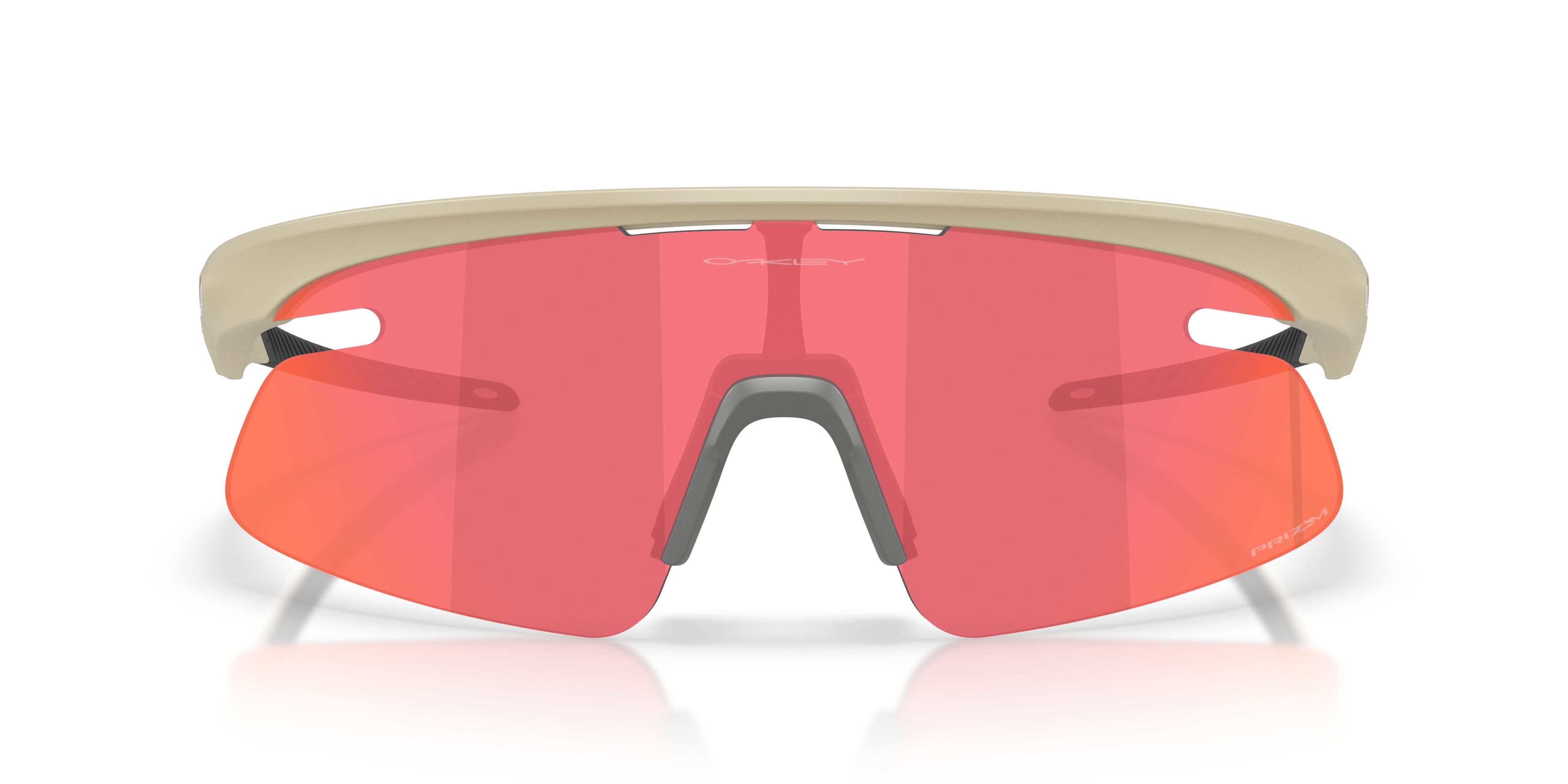 Occhiali da sole Oakley Rslv Lite OO 9527D (952706) colore tempesta di sabbia forma rettangolare lenti prizm trail torch