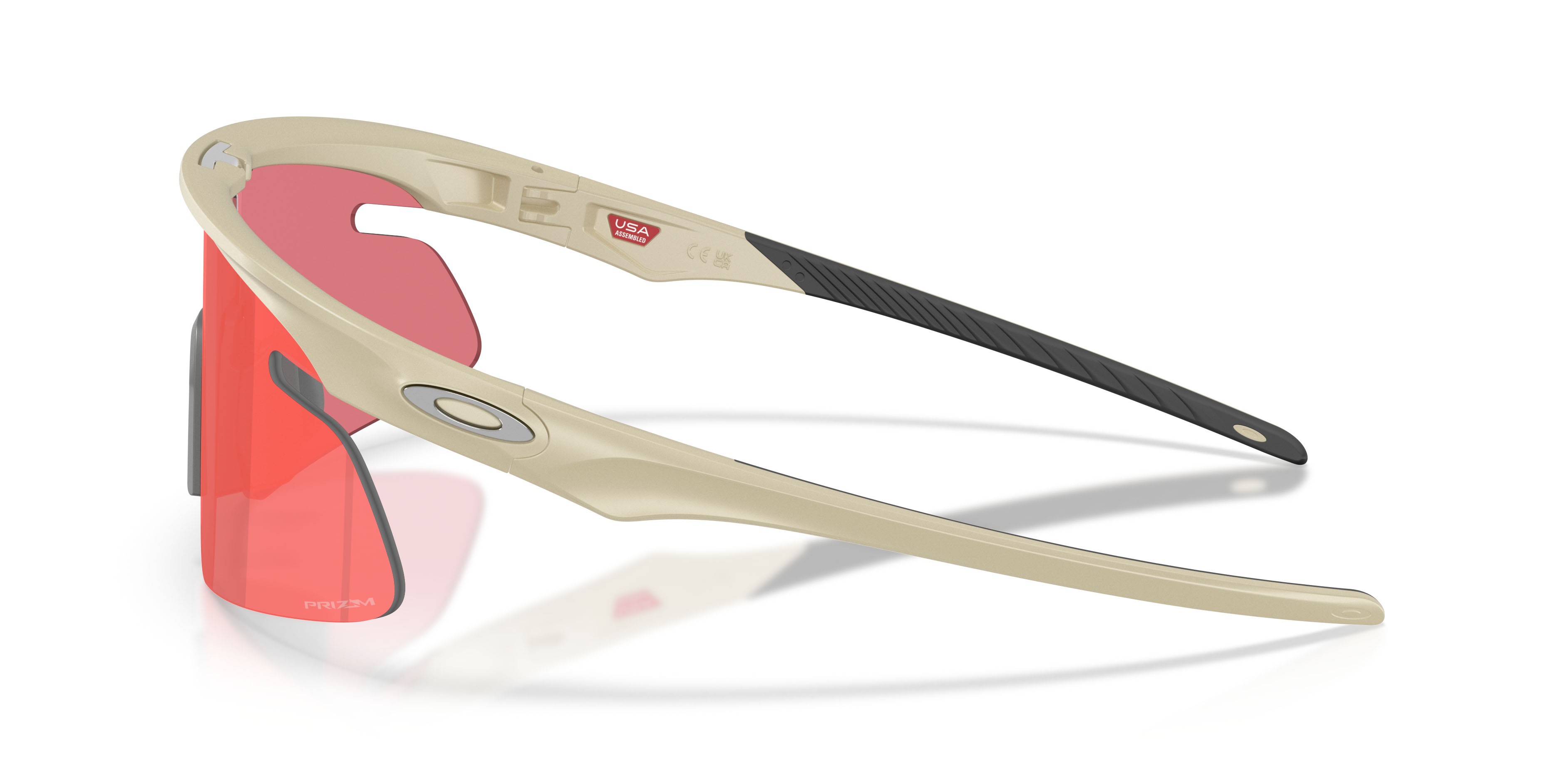 Occhiali da sole Oakley Rslv Lite OO 9527D (952706) colore tempesta di sabbia forma rettangolare lenti prizm trail torch