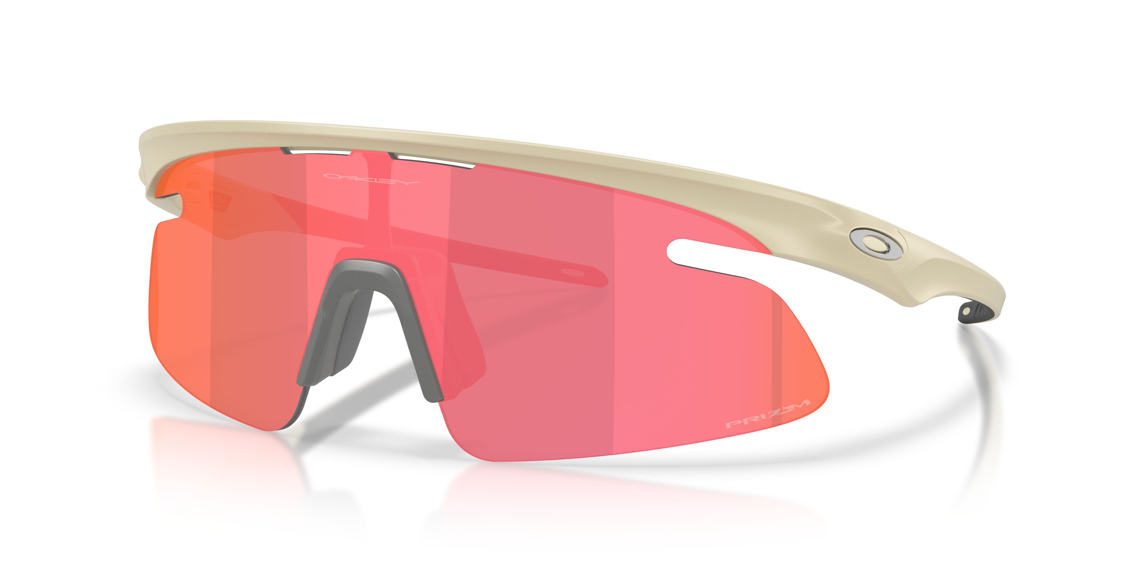 Occhiali da sole Oakley Rslv Lite OO 9527D (952706) colore tempesta di sabbia forma rettangolare lenti prizm trail torch