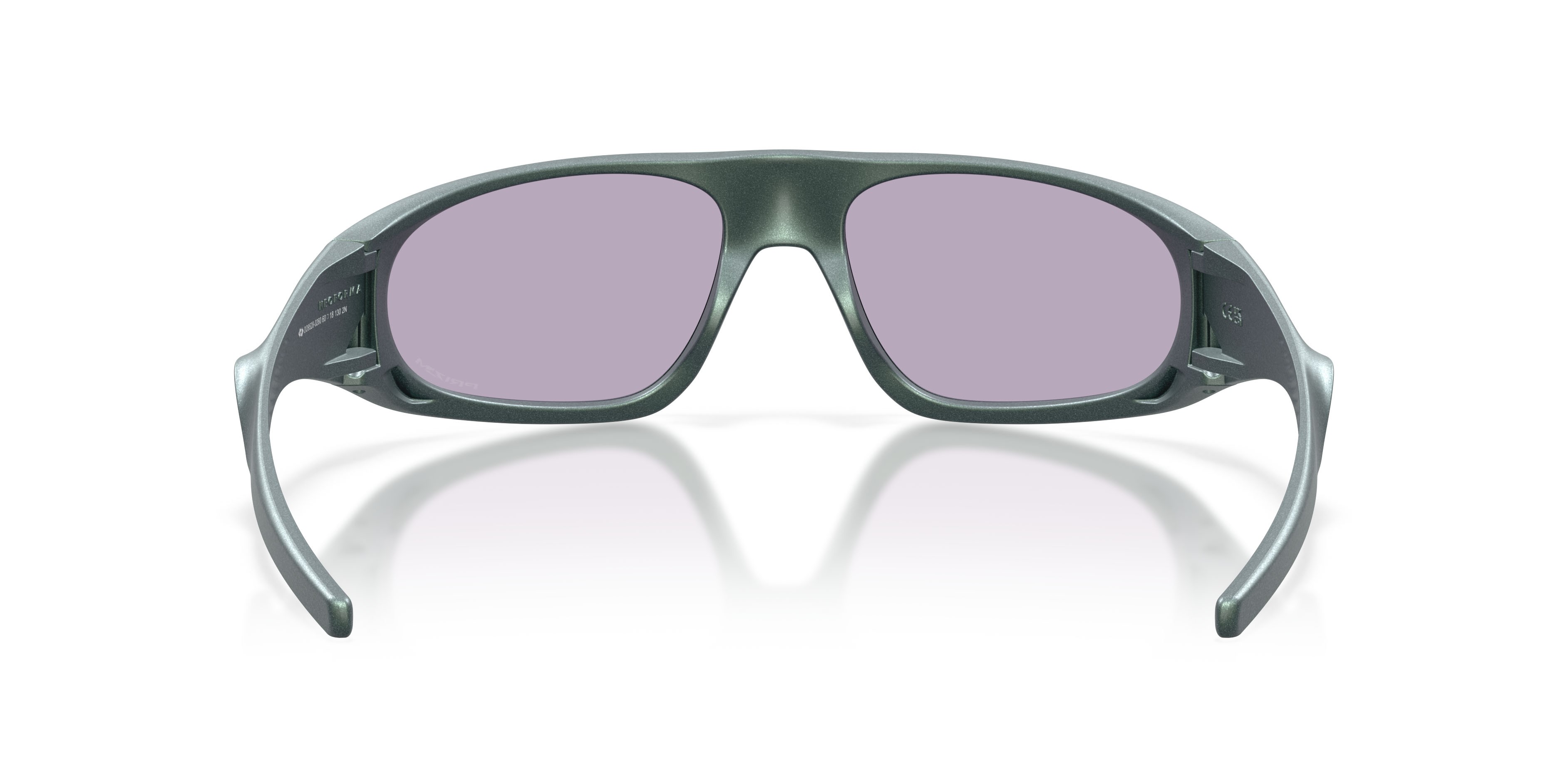Sonnenbrillen Oakley Neoforma OO 9528 (952802) farbe matte blue/silver colorshift form oval gläser prizm ardesia