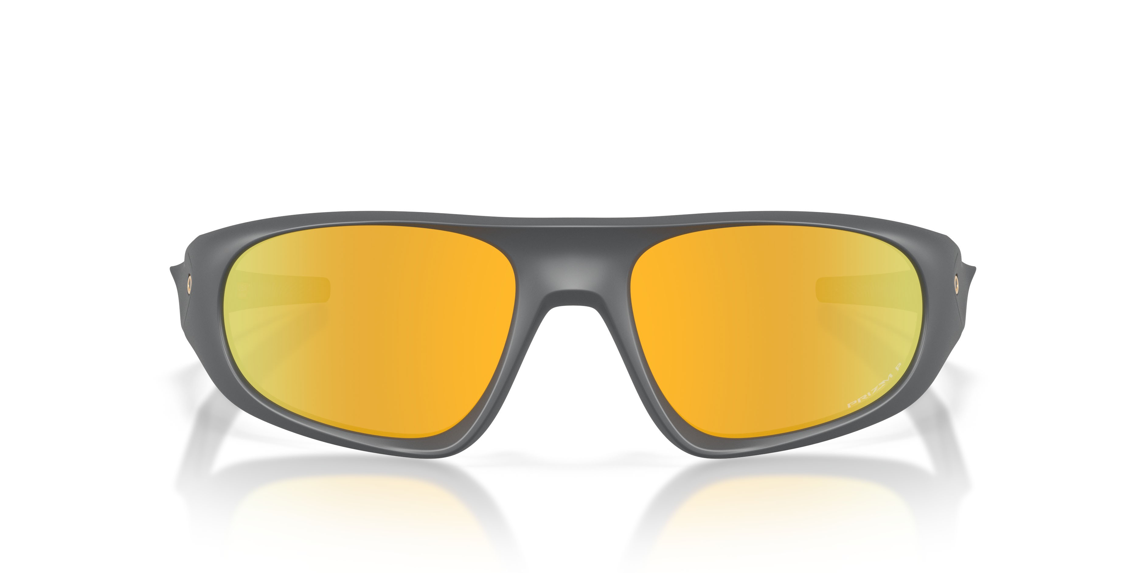 Sonnenbrillen Oakley Neoforma OO 9528 (952806) farbe carbonio opaco form oval gläser prizm 24k polarized