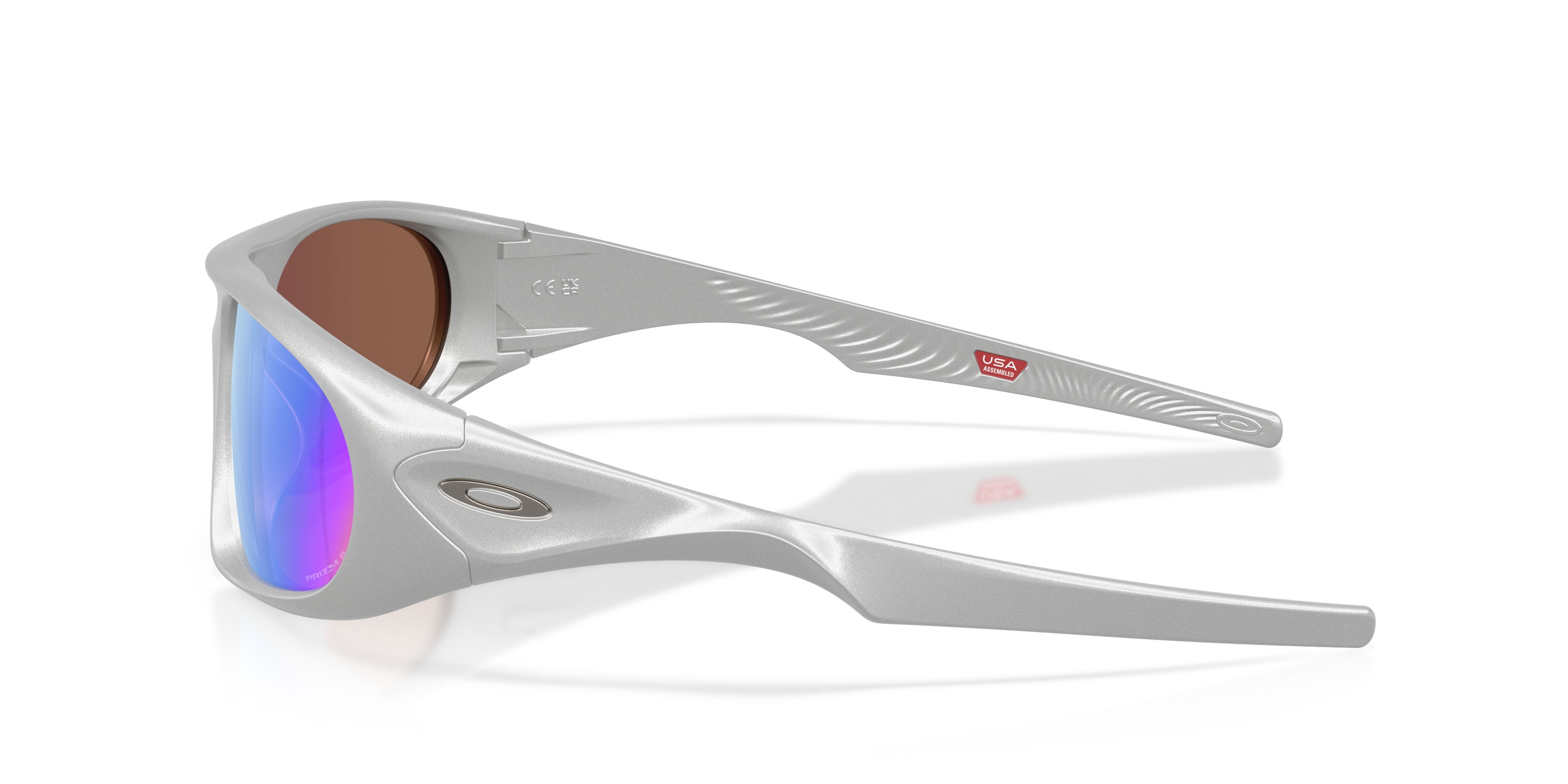 Sunglasses Oakley Neoforma OO 9528 (952807) color x-silver shape oval lenses prizm deep water polarized
