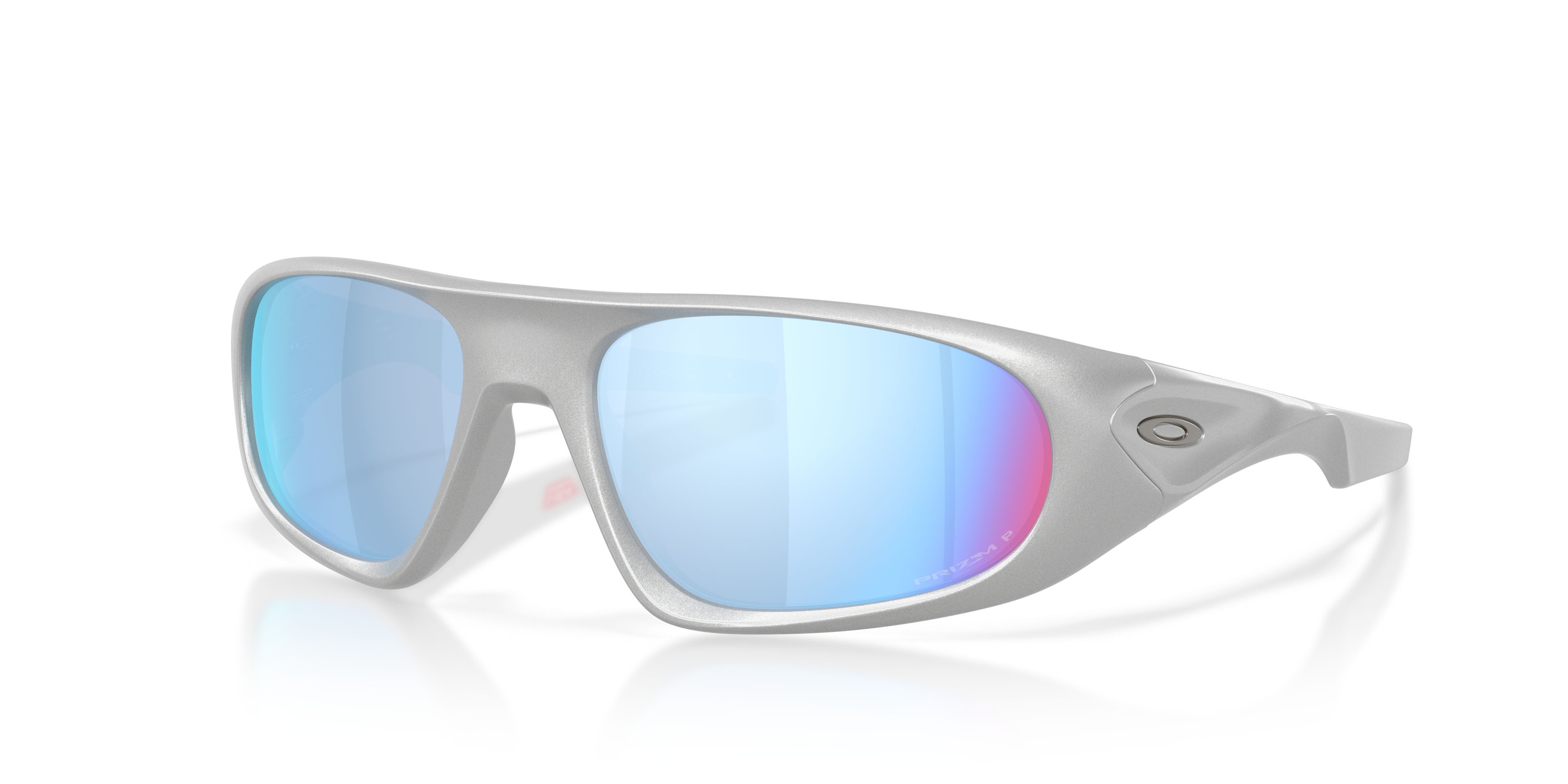 Sunglasses Oakley Neoforma OO 9528 (952807) color x-silver shape oval lenses prizm deep water polarized