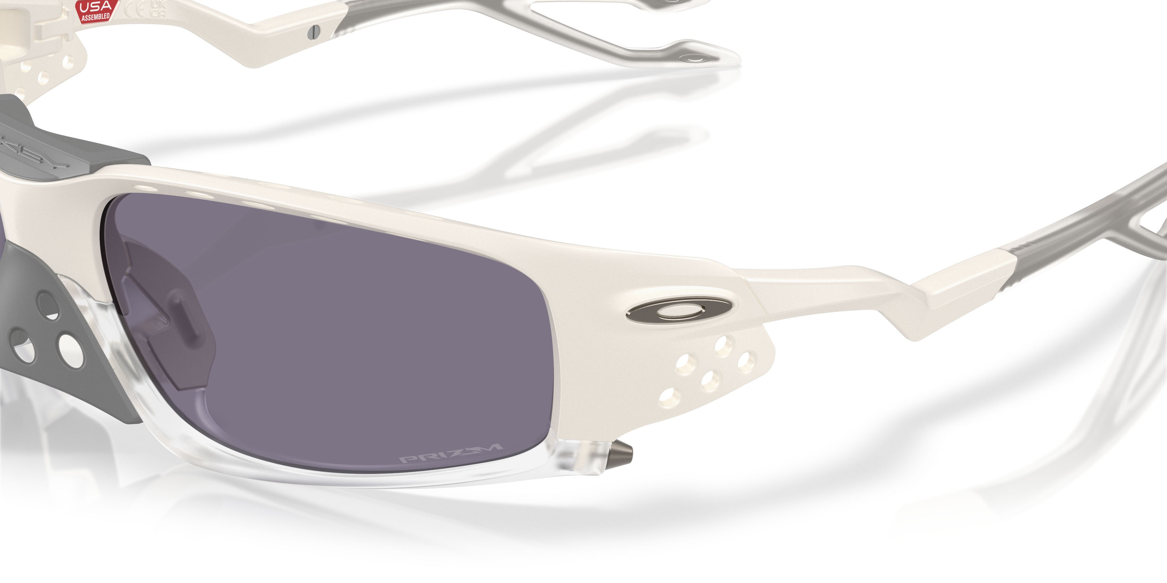 Sonnenbrillen Oakley Plantaris Sq OO 9529 (952902) farbe mist opaco form rechteckig gläser prizm grey