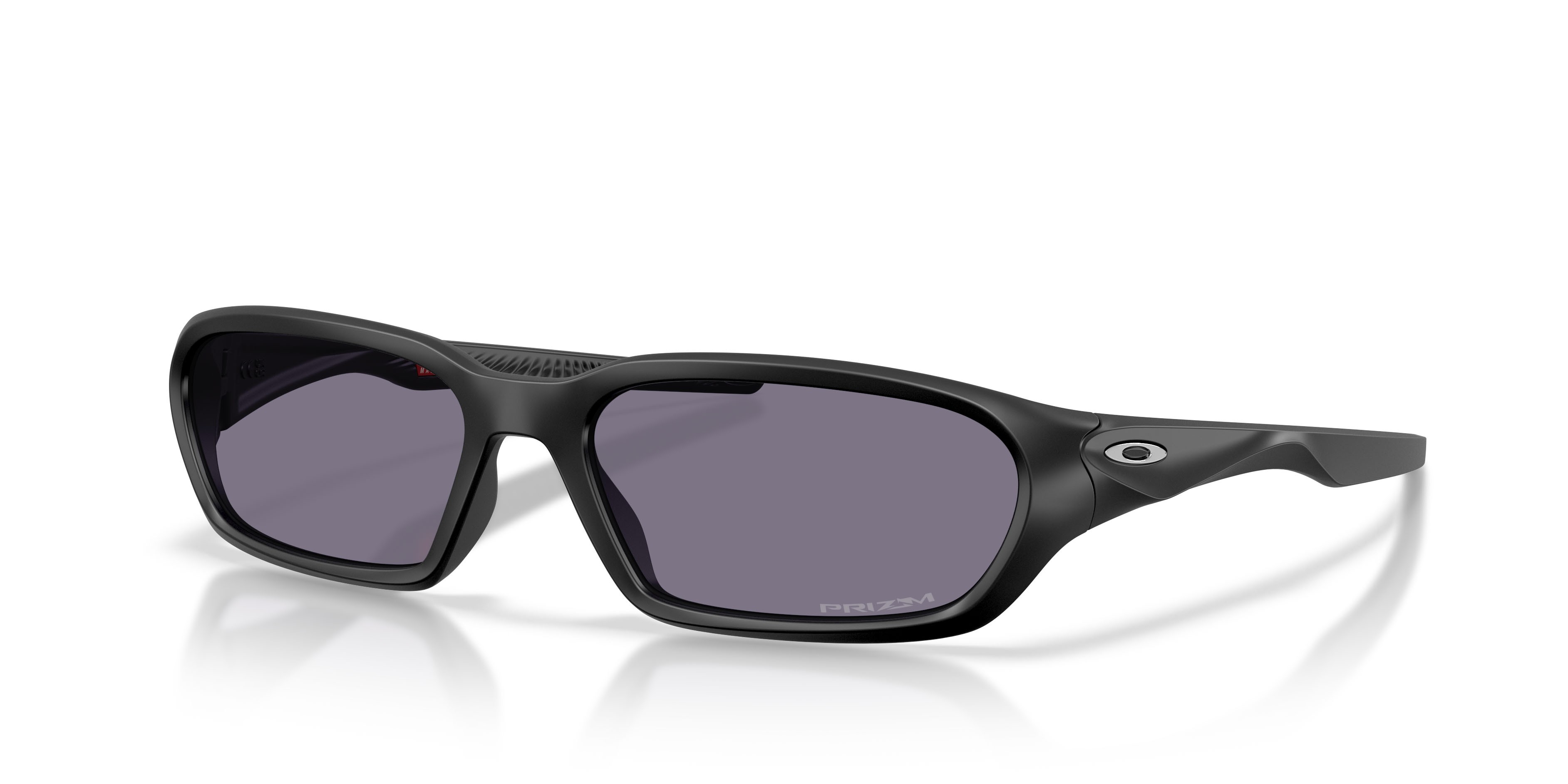 Sonnenbrillen Oakley Terraforma OO 9530 (953001) farbe nero opaco form rechteckig gläser prizm grey