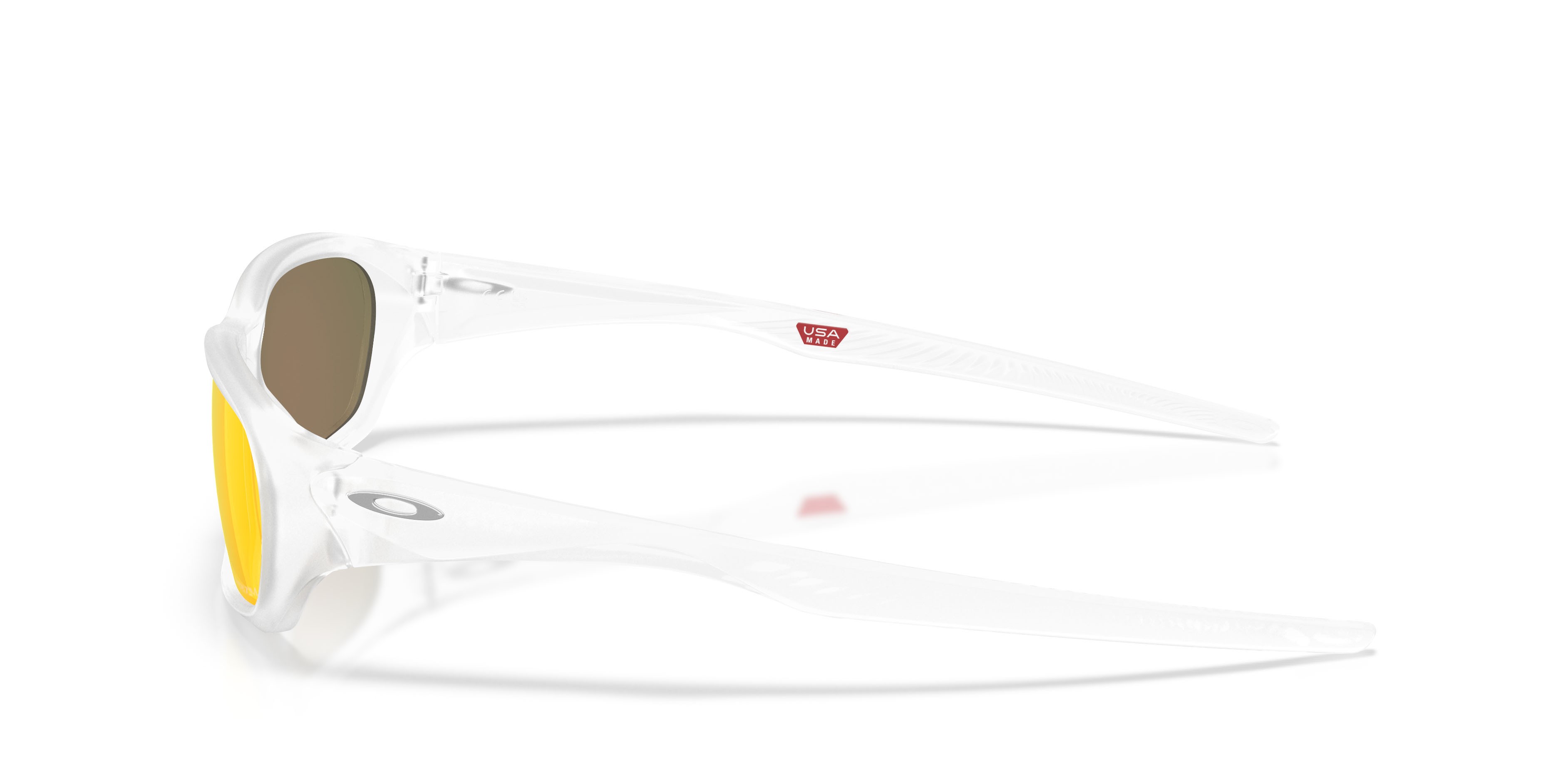 Sunglasses Oakley Terraforma OO 9530 (953003) color trasparente opaco shape rectangle lenses prizm ruby