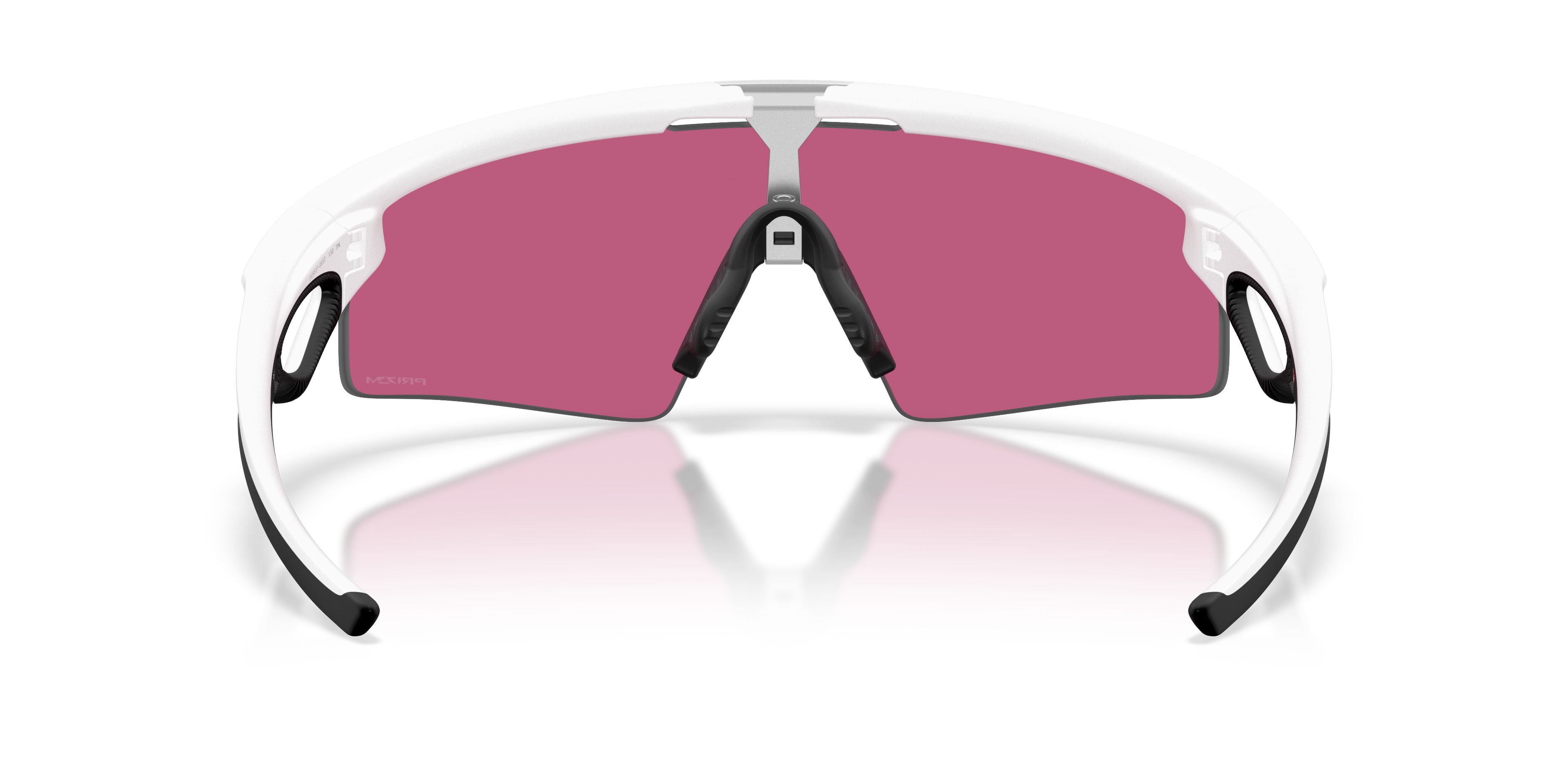 Sonnenbrillen Oakley Sphaera Strike OO 9531 (953108) farbe bianco opaco form rechteckig gläser prizm field