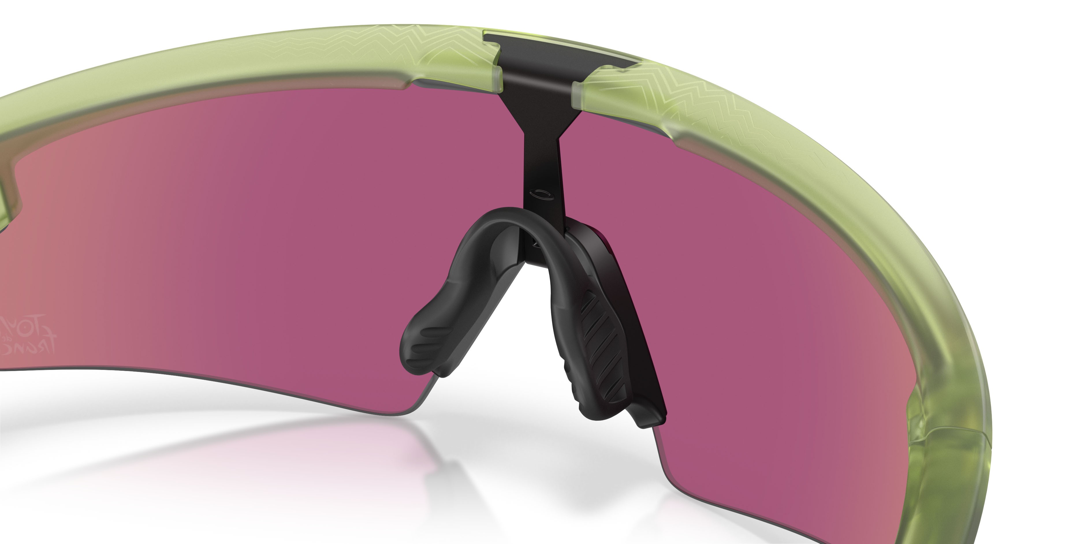 Occhiali da sole Oakley Sphaera Strike OO 9531 (953109) colore matte fern forma rettangolare lenti prizm road jade