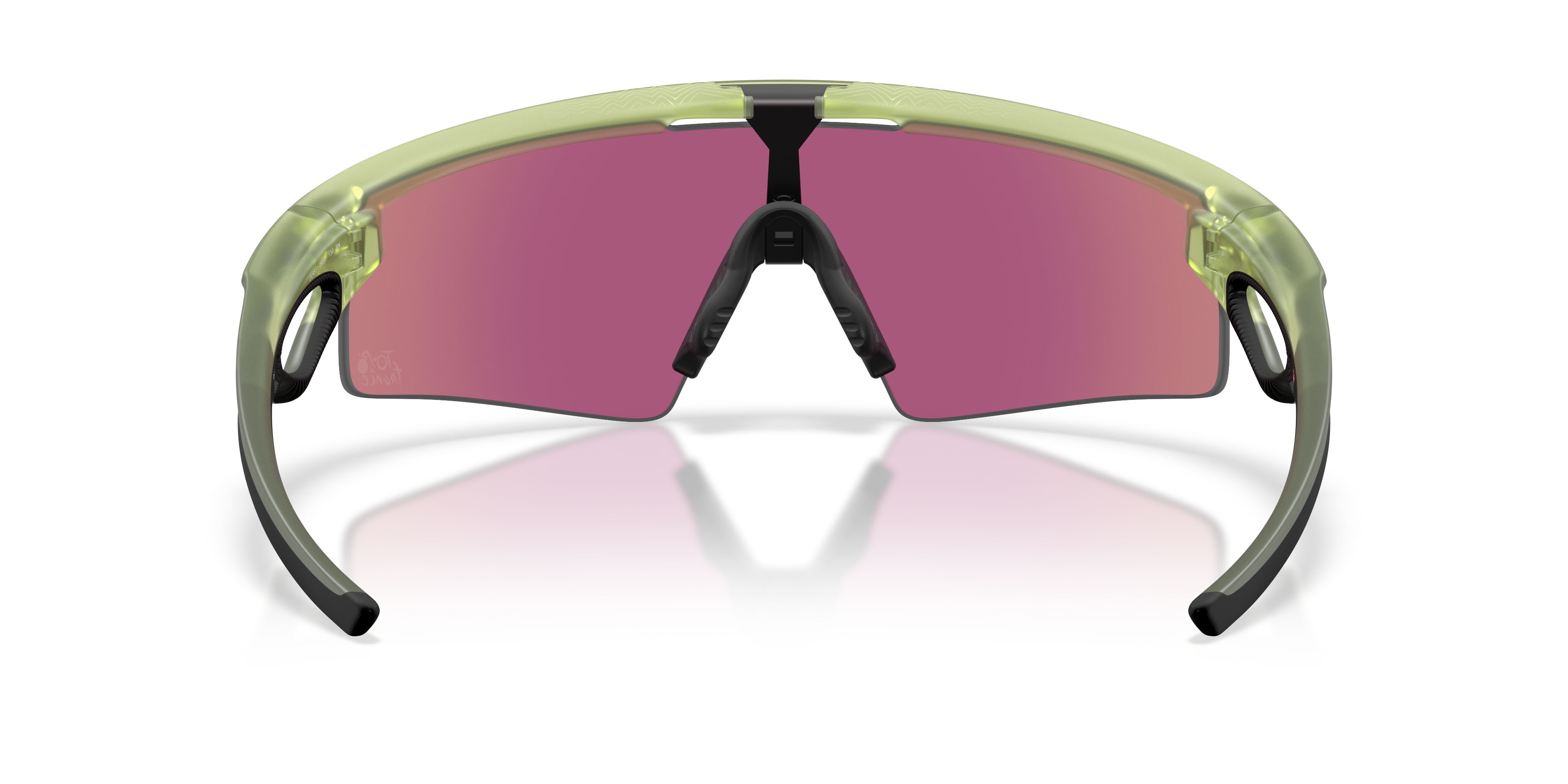 Occhiali da sole Oakley Sphaera Strike OO 9531 (953109) colore matte fern forma rettangolare lenti prizm road jade