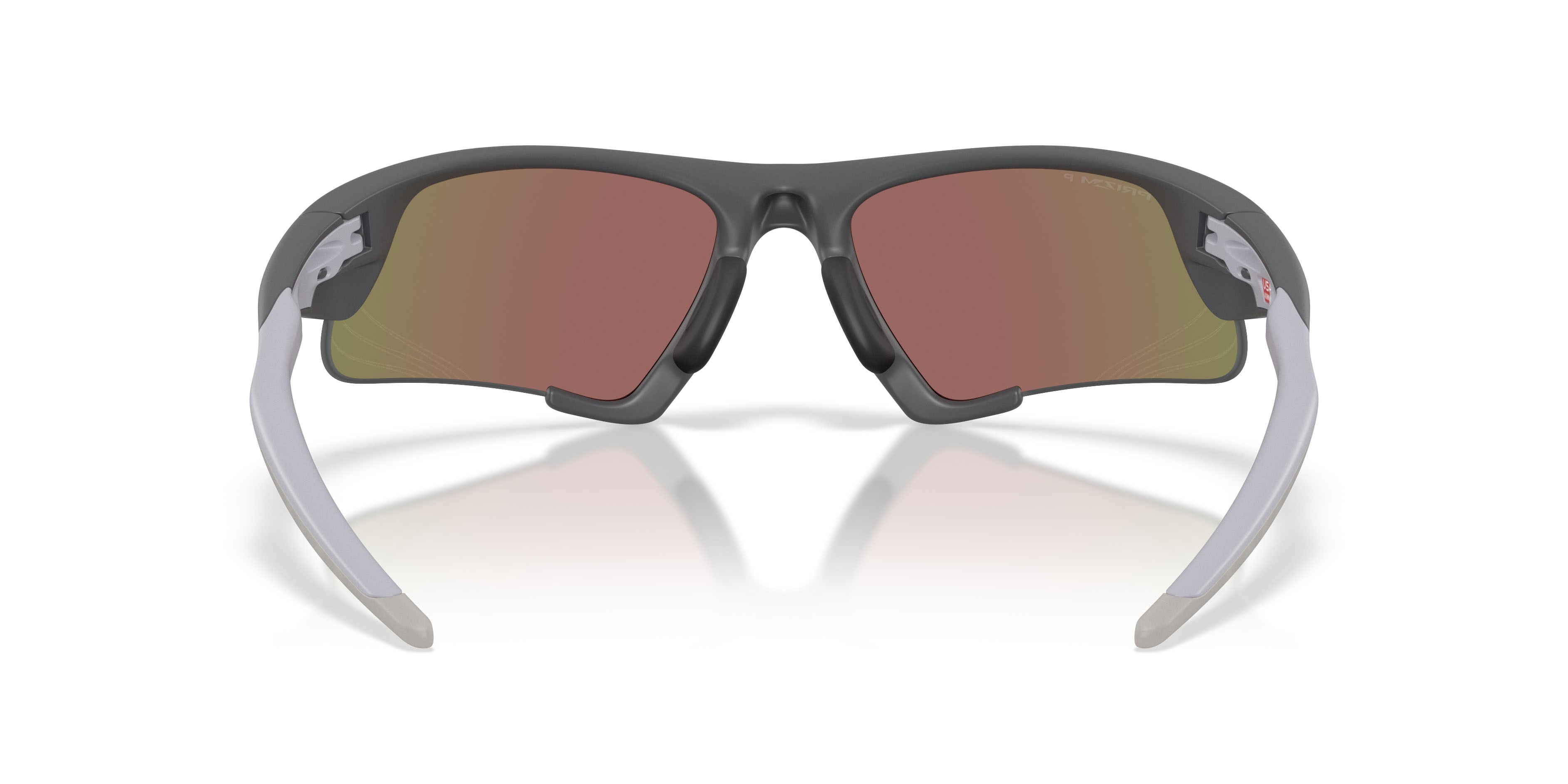 Sonnenbrillen Oakley Suture Jacket OO 9532 (953202) farbe carbonio opaco form unregelmäßig gläser prizm sapphire polarized