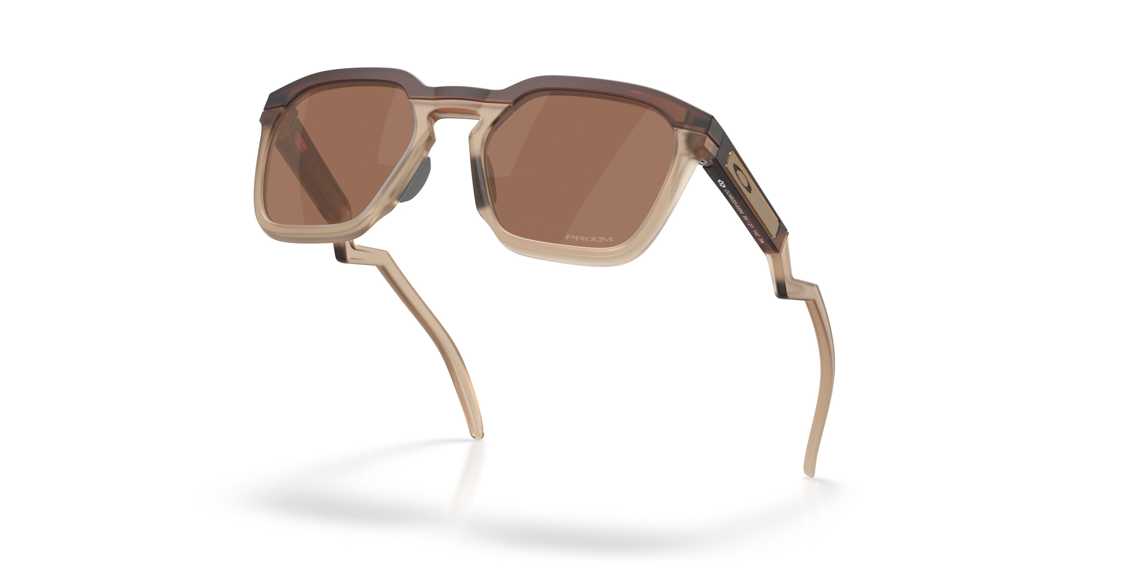 Sonnenbrillen Oakley Hstn Sq OO 9533 (953303) farbe rootbeer opaco form quadratisch gläser prizm tungsten